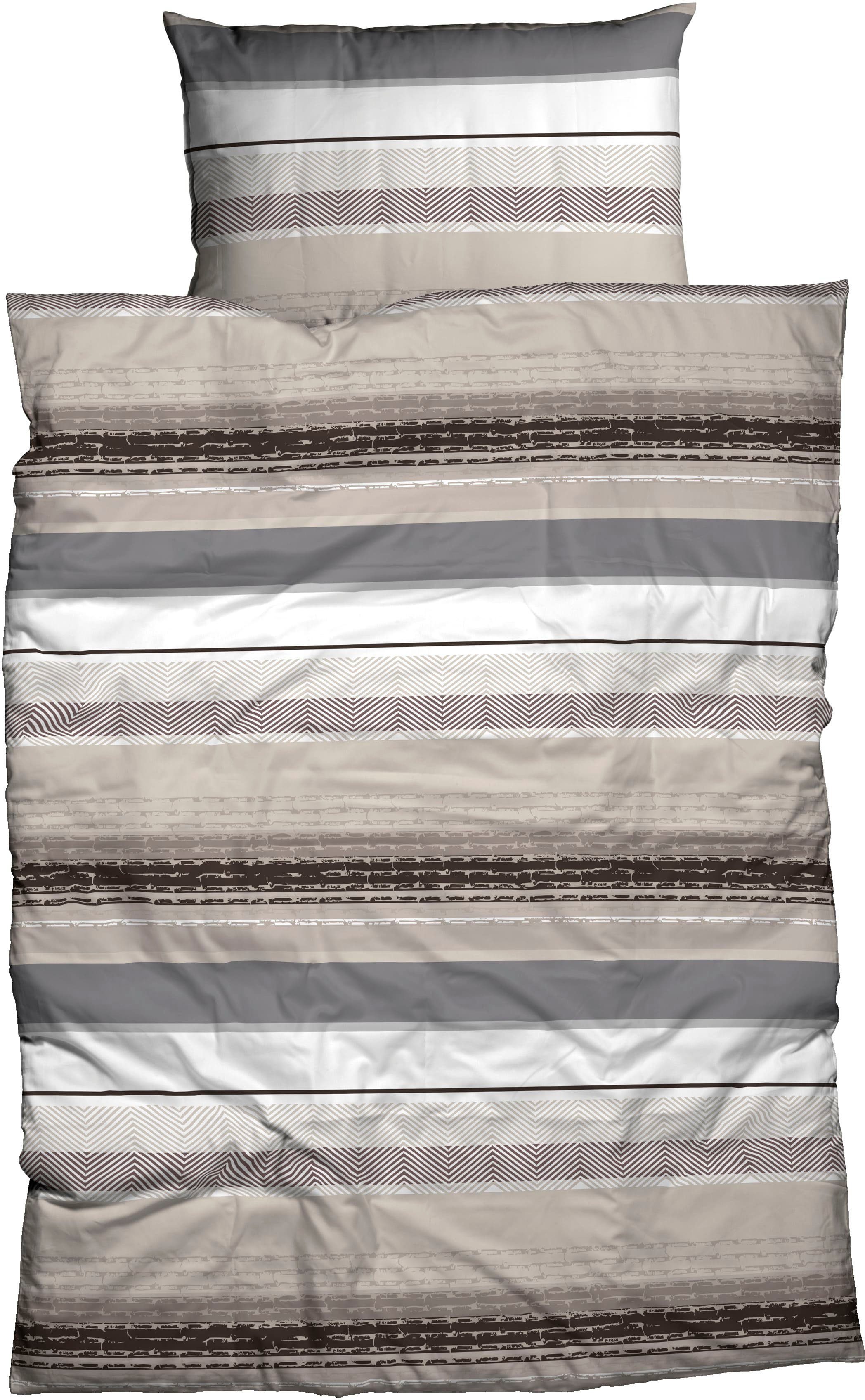 CASATEX Bettwäsche Camelo, Satin, 3 teilig, günstig online kaufen