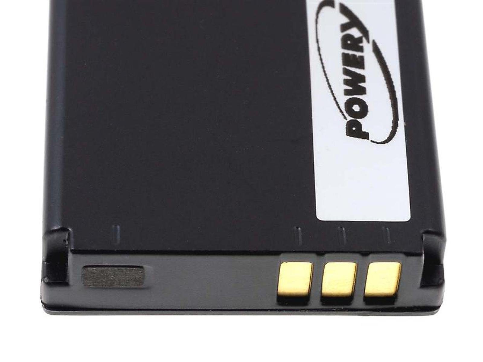 Powery Akku für Panasonic mAh (3.7 V) 1100 DMC-FX01-A Kamera-Akku Lumix