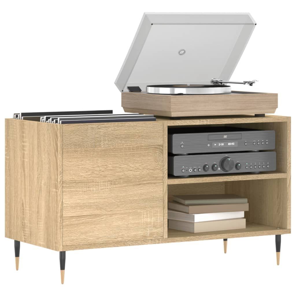 vidaXL Media-Regal Plattenschrank Sonoma-Eiche 85x38x48 cm günstig online kaufen