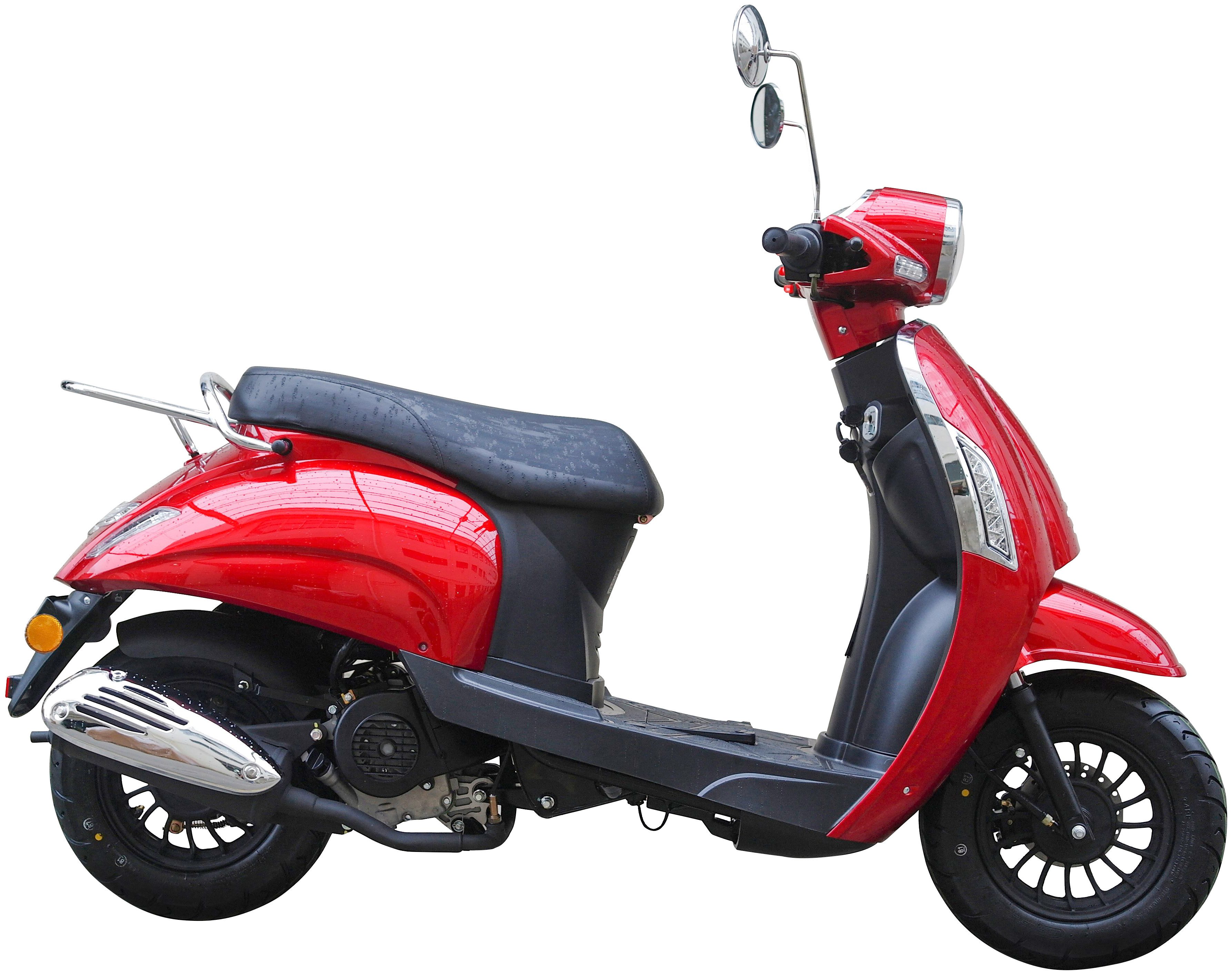 GT UNION Motorroller Massimo 25, 49,5 ccm, 25 km/h, Euro 5, Luftgekühlter Motor