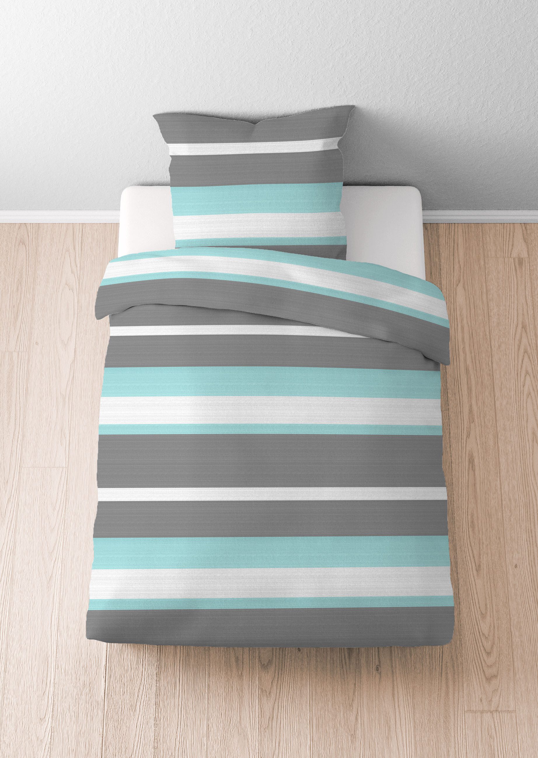 Castell - Markenbettwäsche Bettwäsche 0380454, Fleece, 2 teilig, Nicki, kus günstig online kaufen