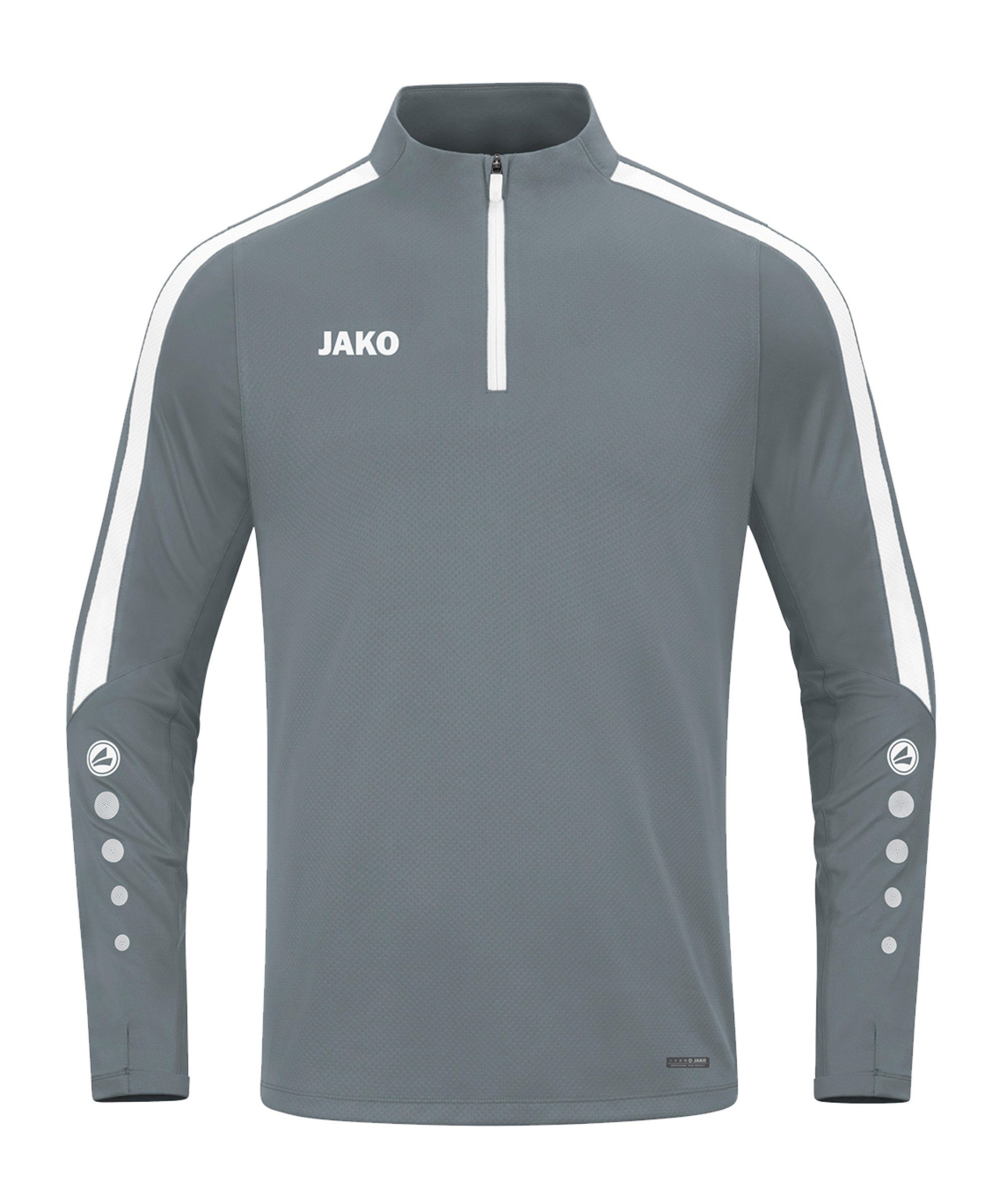 Jako Sweatshirt Power grauweiss Sweatshirt