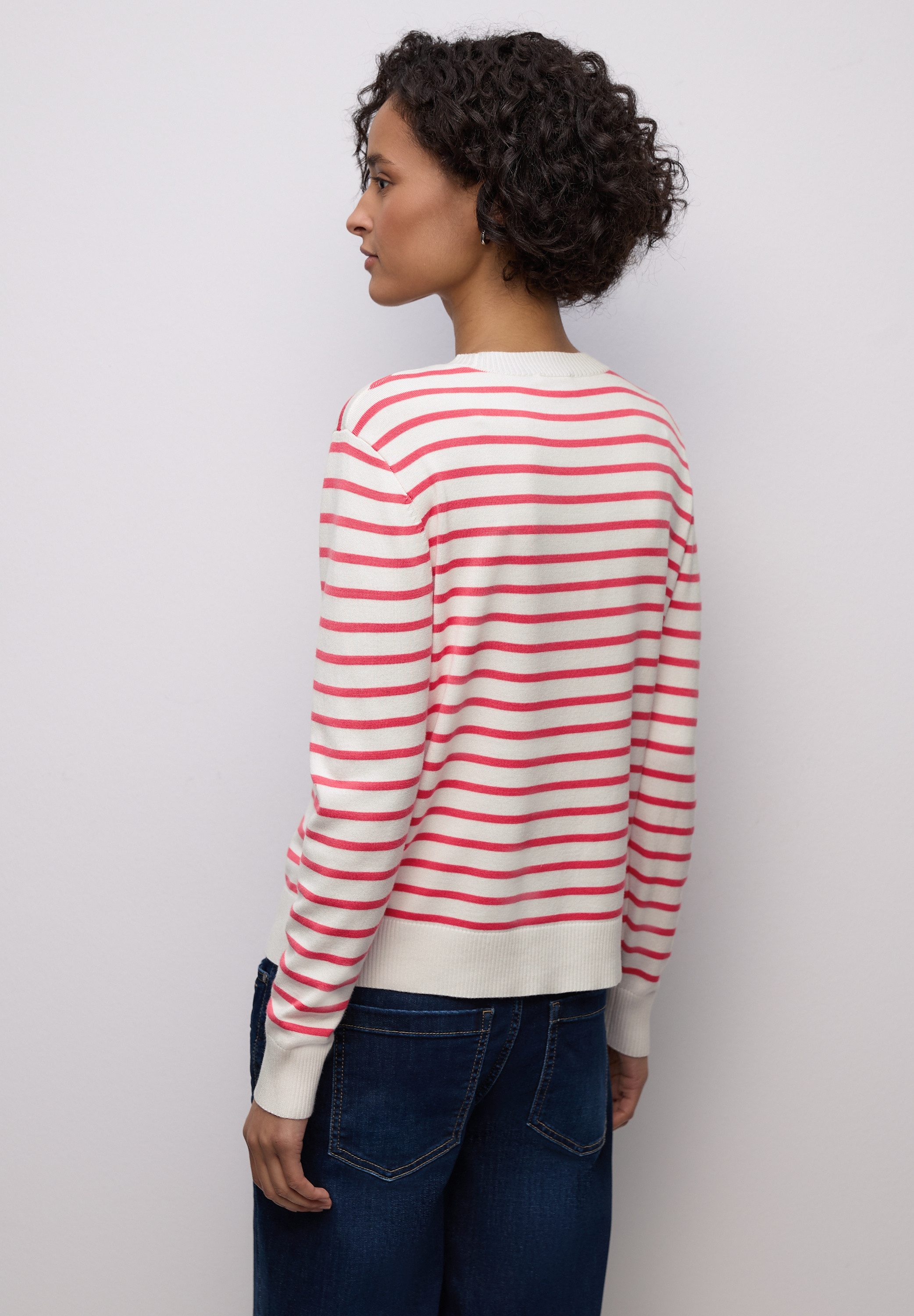 STREET ONE Strickpullover im Streifen-Design