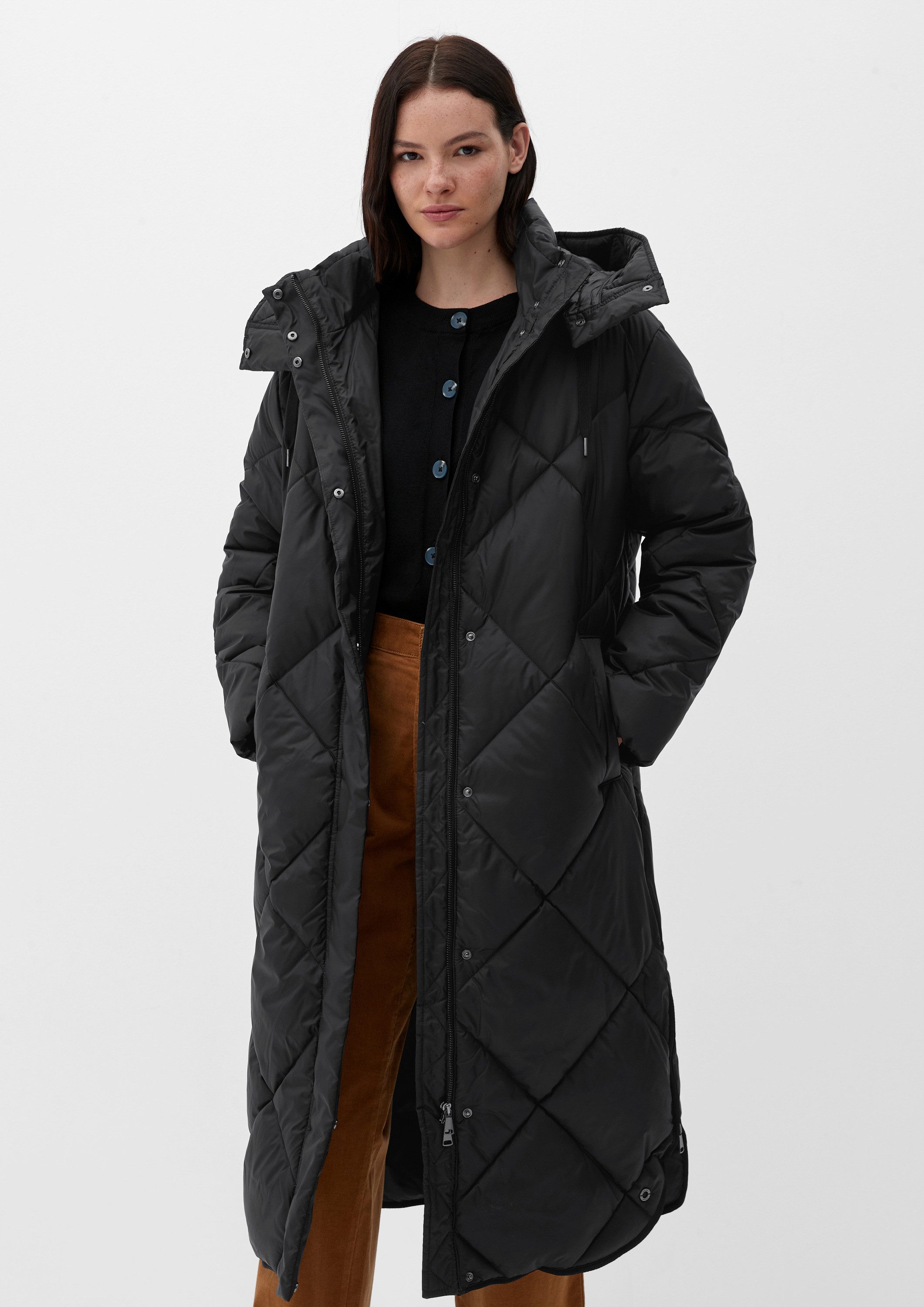 s.Oliver Wintermantel Outdoor-Mantel Mantel mit Steppung günstig online kaufen