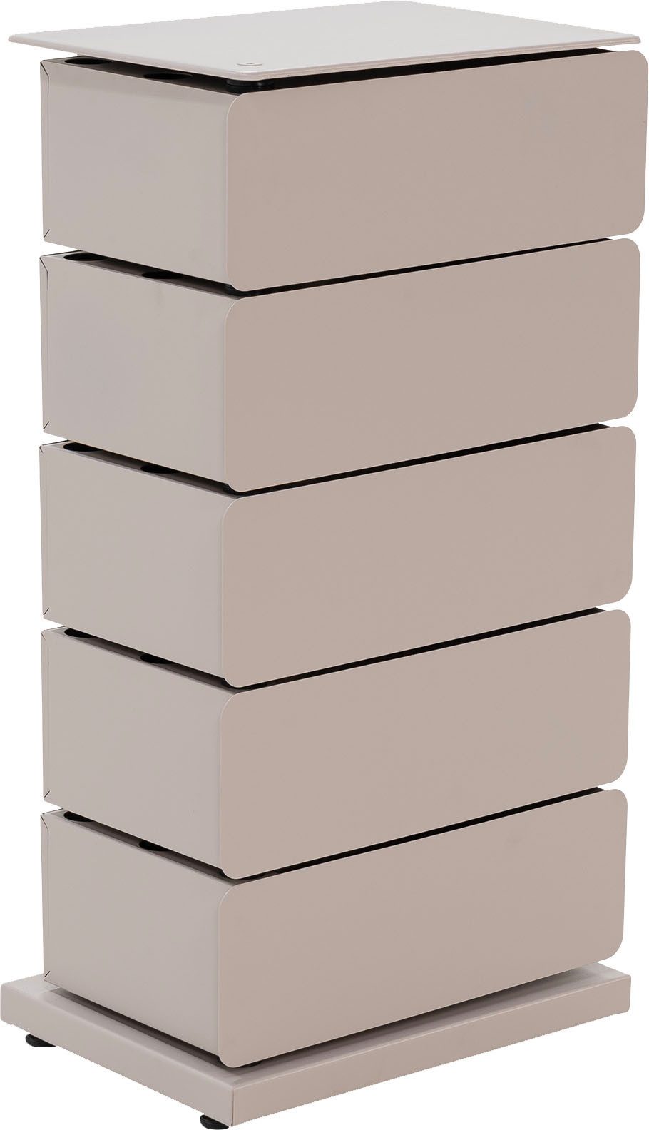 Spinder Design Kommode JOEY 5, Stahlschuhschrank und Aufbewahrungsschrank in 1