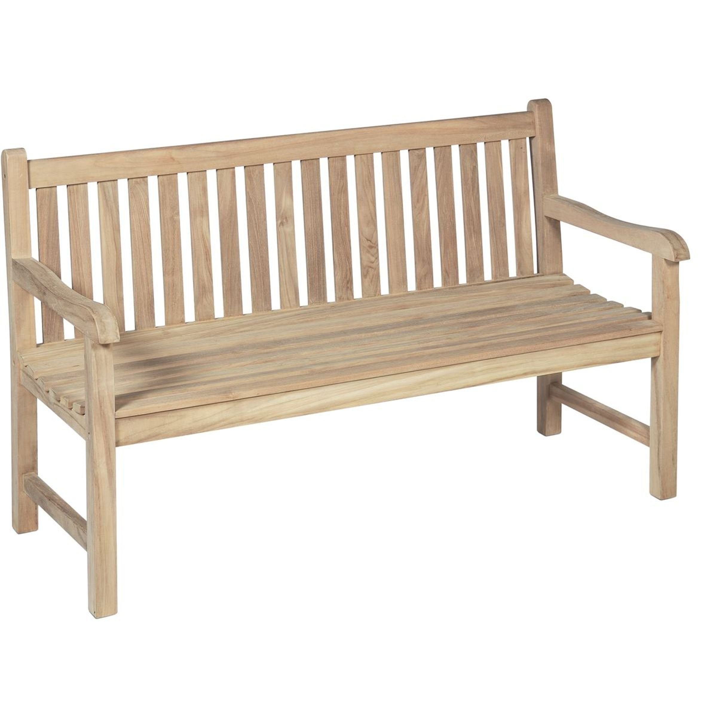 Gartenbank 3-Sitzer Bank Holzbank Sitzbank Gartenbank Teak