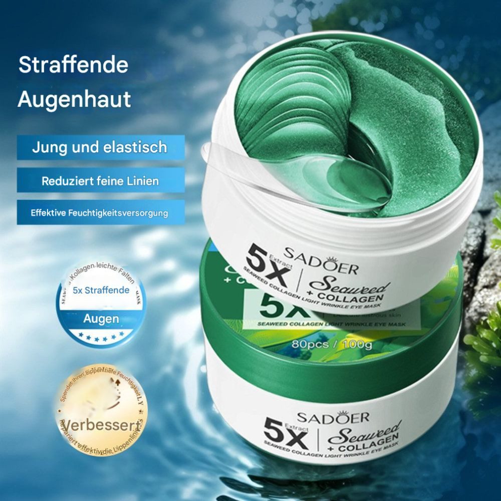 Montegoni Очні подушки Gold gegen Augenringe, 60-tlg., Lindert Müdigkeit, Reduziert Schwellungen, Anti Aging Augenpflege Колодки gegen Falten,Augenmaske AntiFalten Wirkung