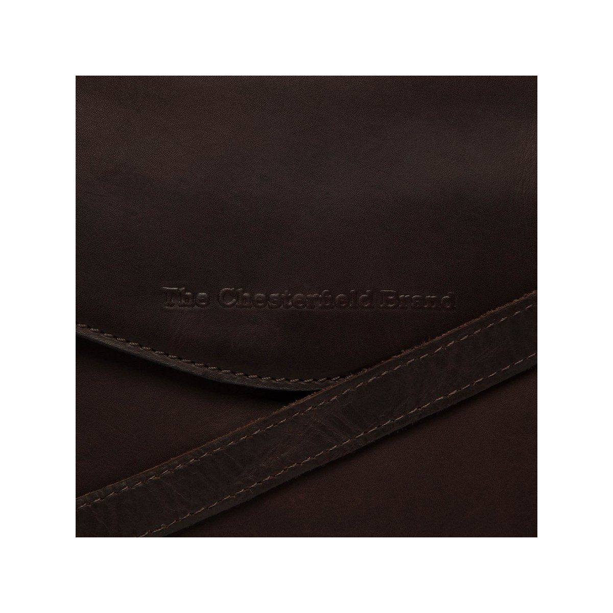 The Handtasche (1-tlg) Brand dunkel-braun Chesterfield