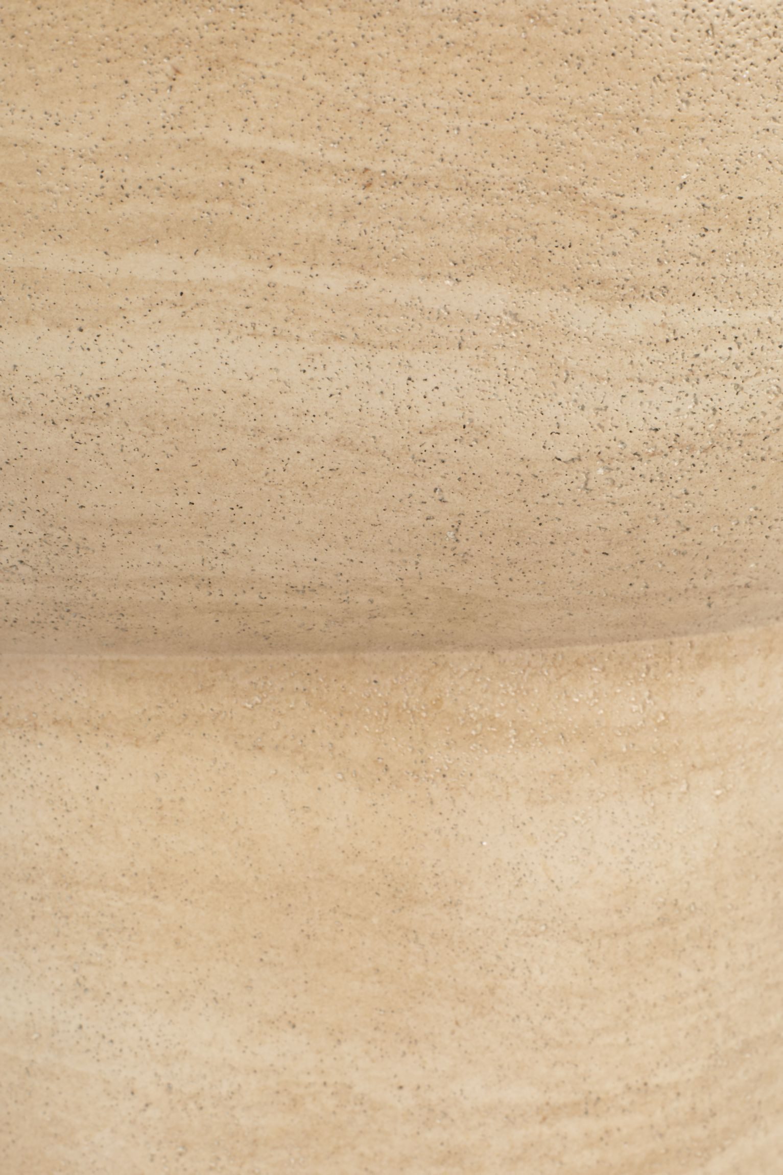 Zuiver Beistelltisch Beistelltisch NOBLE oval in Kalksteinoptik von Zuiver