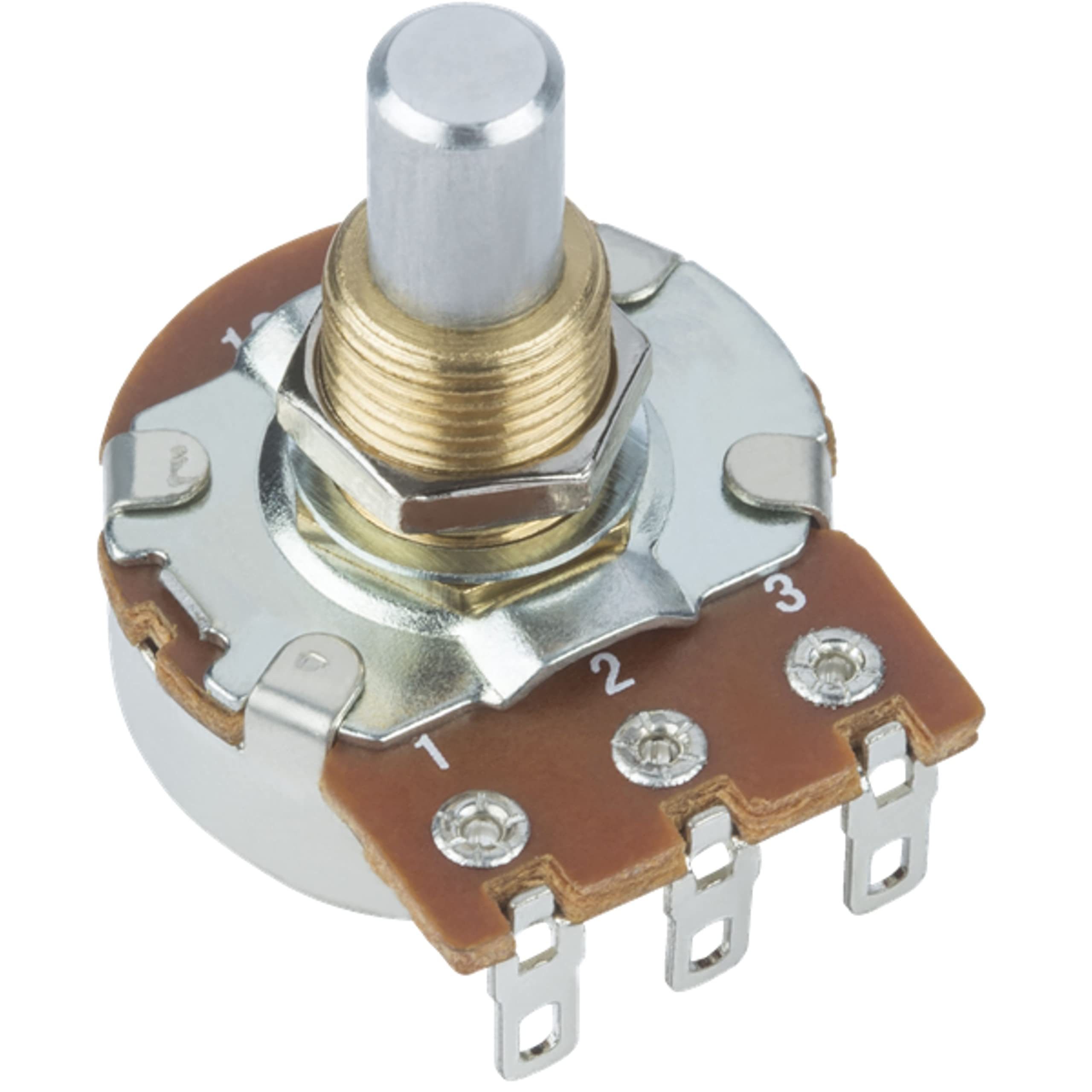 EVH E-Gitarre, Low Friction 500 kOhm Poti, ersatzteile für Gitarren, Potentiometer, Low Friction Pot 500K Solid Shaft - Potentiometer für Gitarren