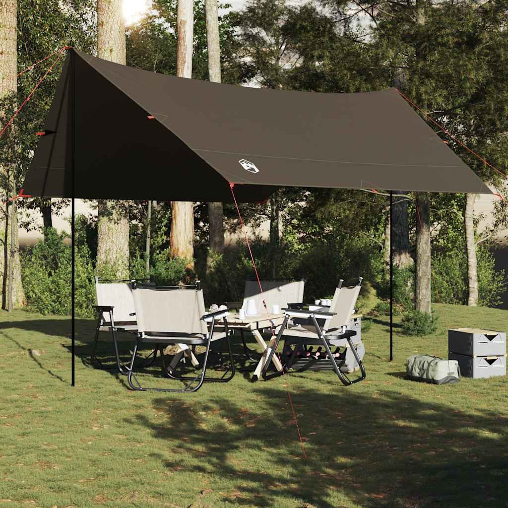 vidaXL Tarp-Zelt Tarp Braun 438x376x212 cm günstig online kaufen
