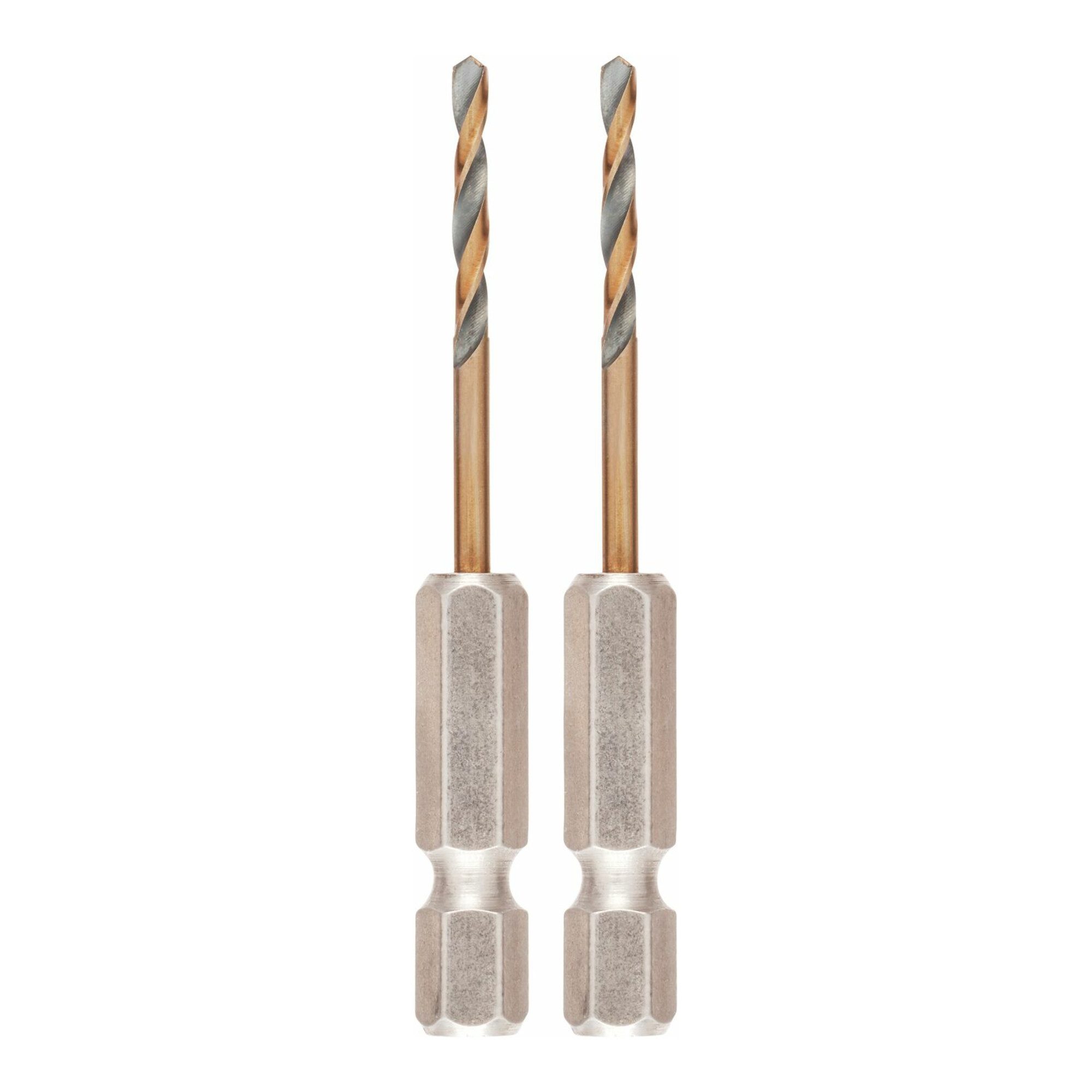 DeWalt Metallbohrer DEWALT Metallbohrer HSS-G, 2x2,5mm, Sechskant 2 Stk