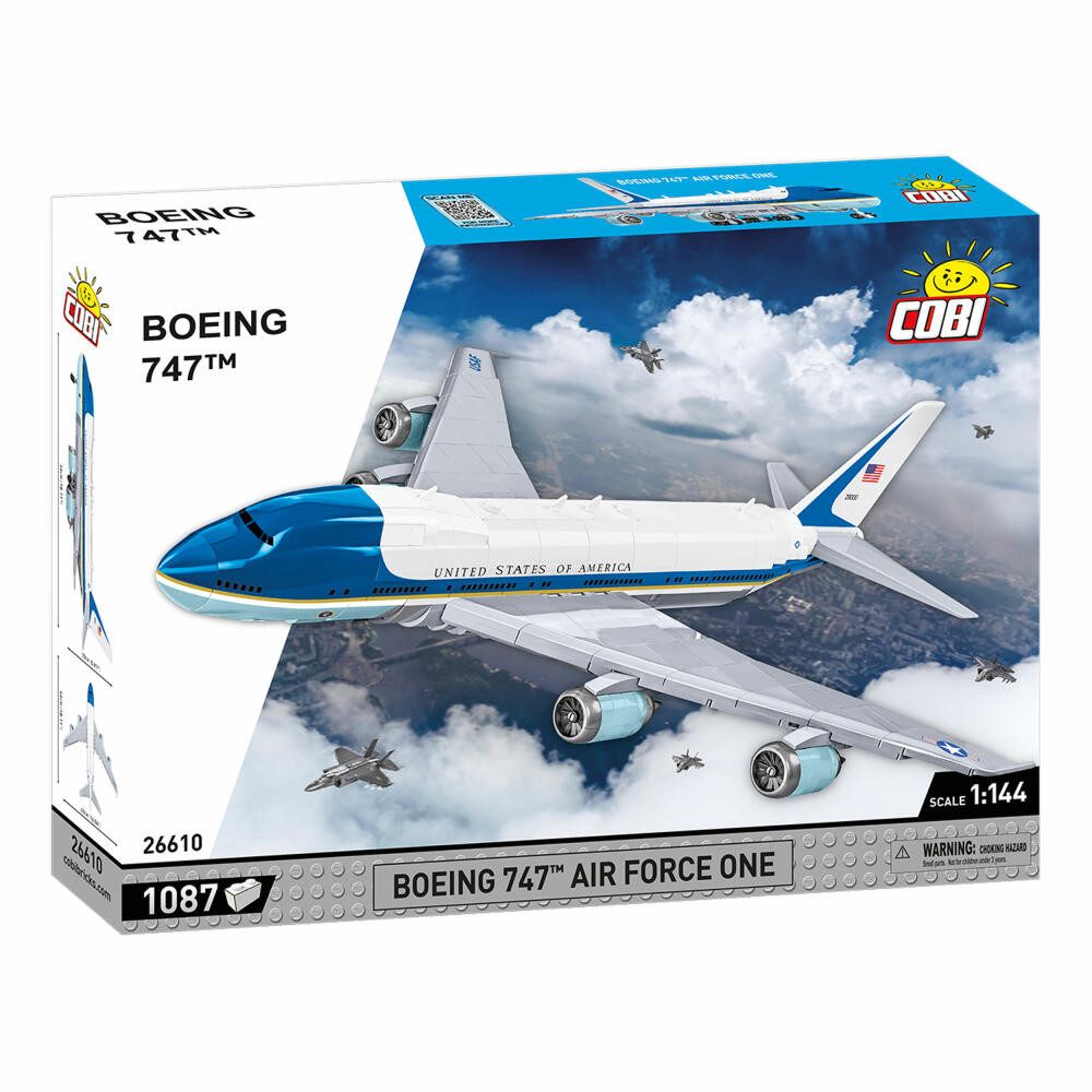 COBI Boeing 747 Air Force One Konstruktionsspielsteine