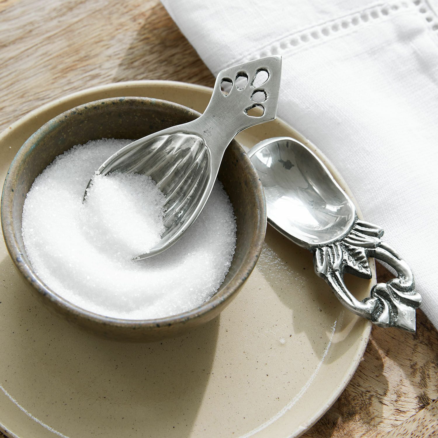 Mirabeau Besteck-Set Löffel 2er Set Fivale silber, Messing