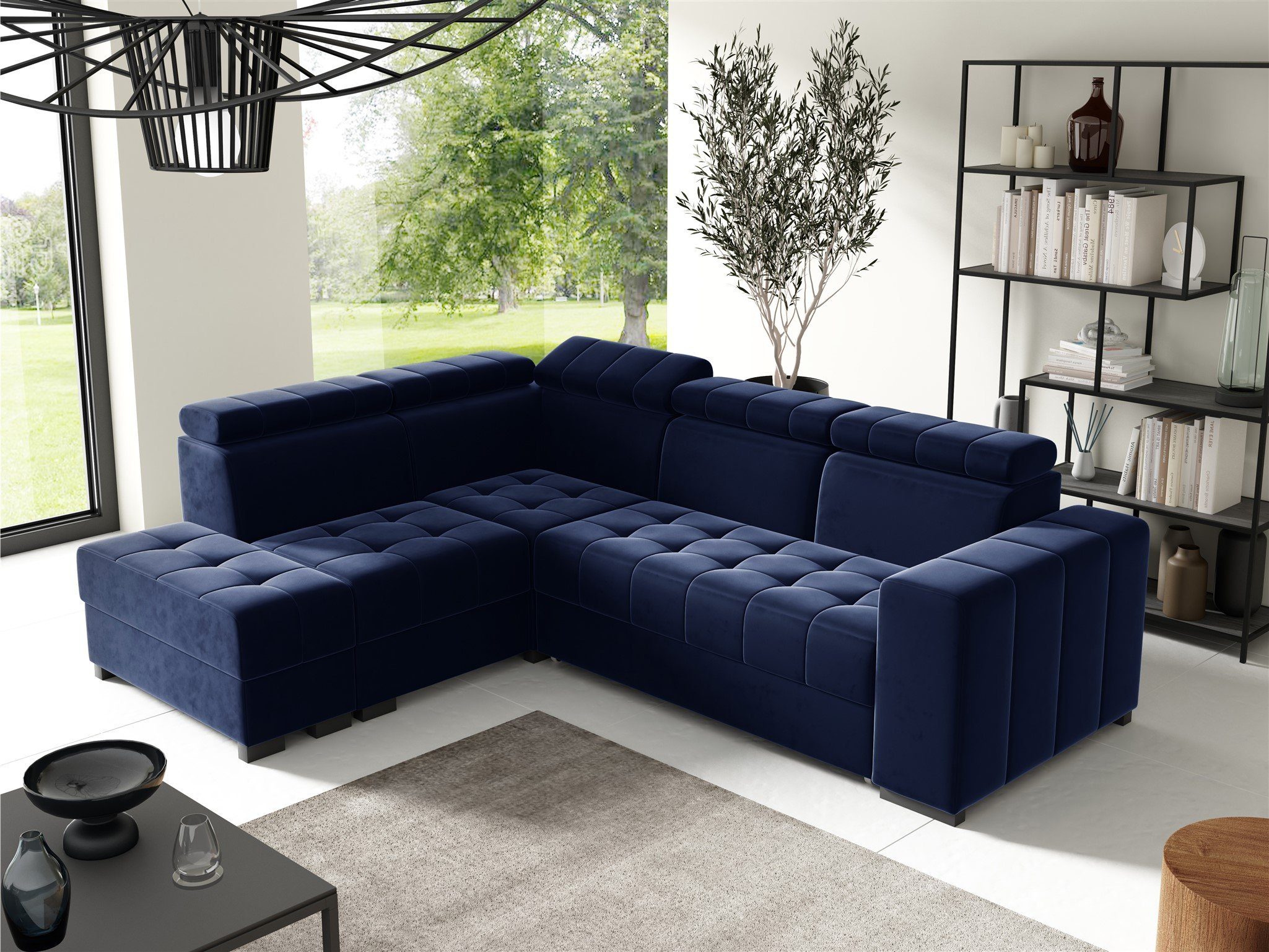 Fun Möbel Ecksofa Schlafsofa Sofa CESENA günstig online kaufen
