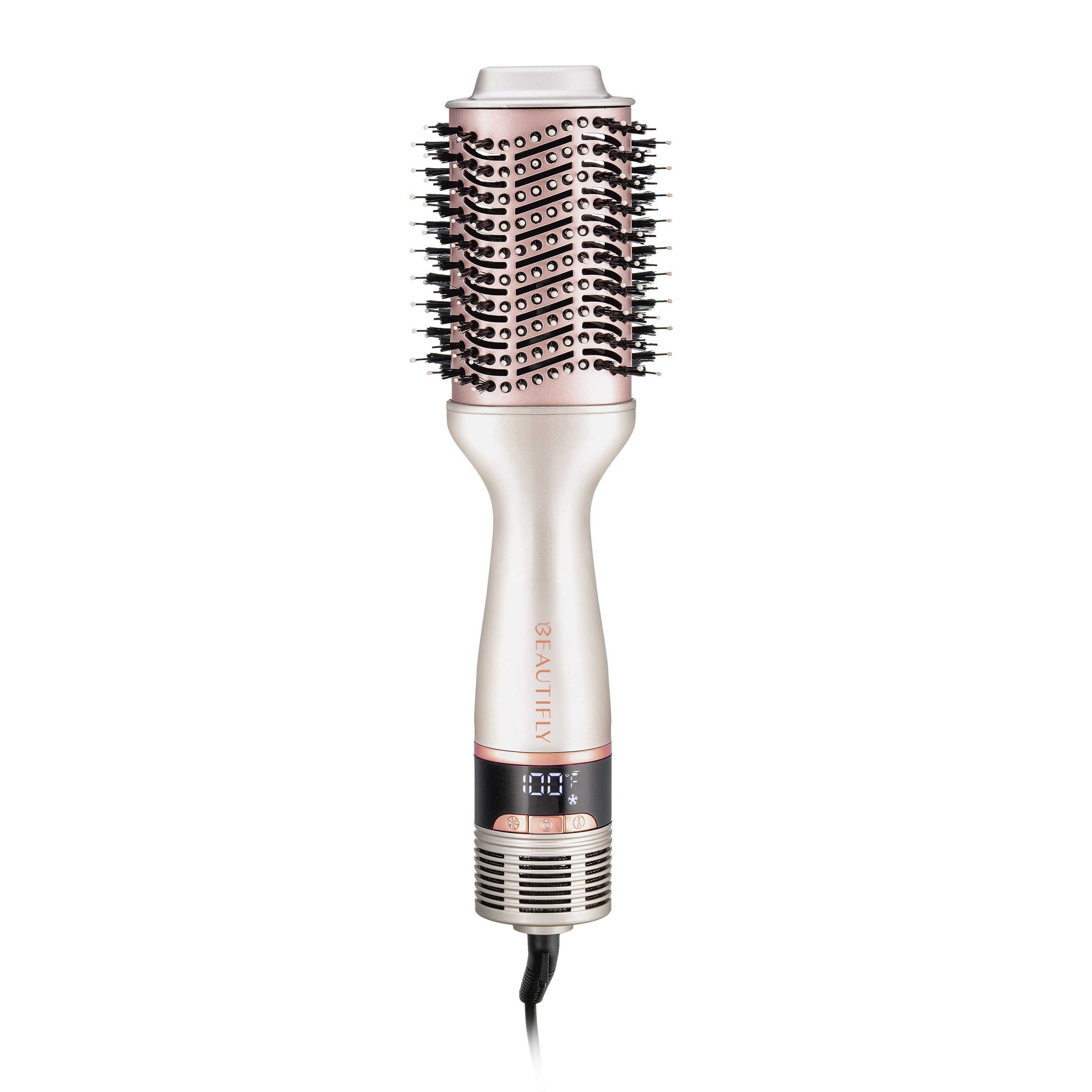 Beautifly Warmluftbürste BEAUTIFLY CurlSpin Haartrocknungsbürste