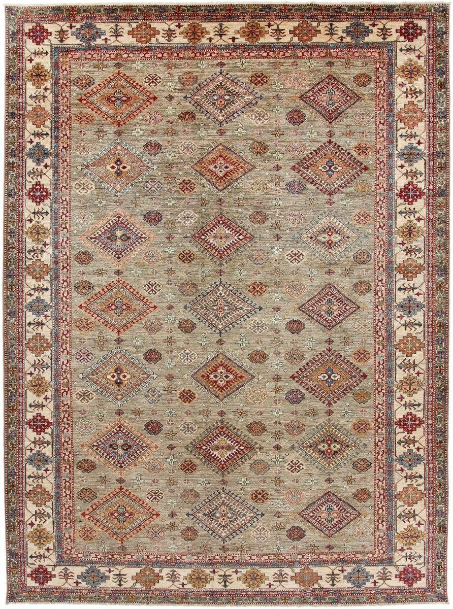 Orientteppich Super 5 Trading, Kazak 277x373 Handgeknüpfter rechteckig, Orientteppich, Nain mm Höhe