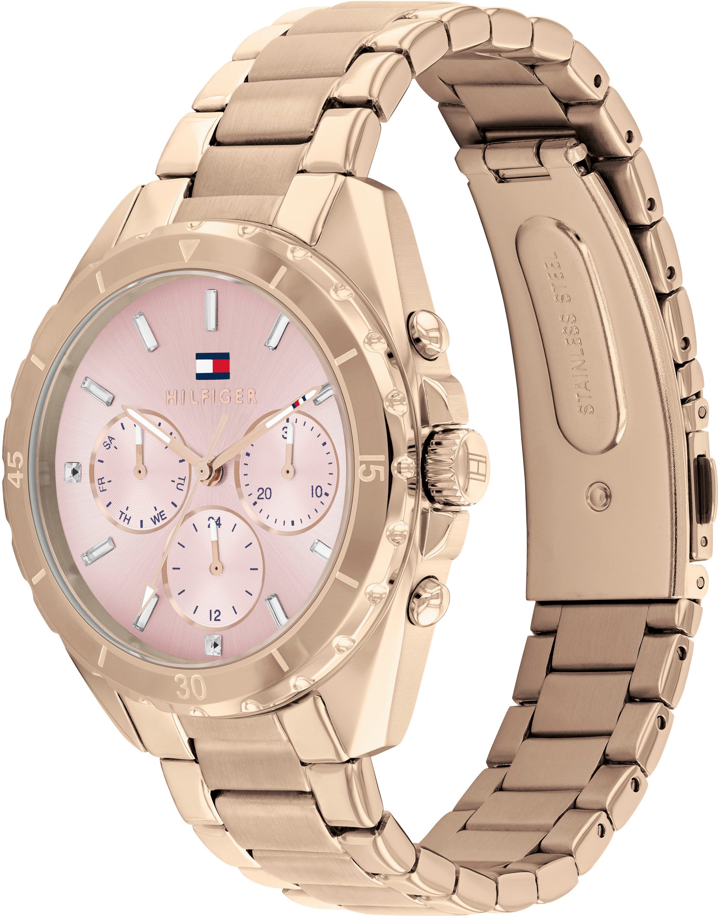 Tommy Hilfiger Multifunktionsuhr MELLIE 1782784, Quarzuhr, Armbanduhr, Dame günstig online kaufen