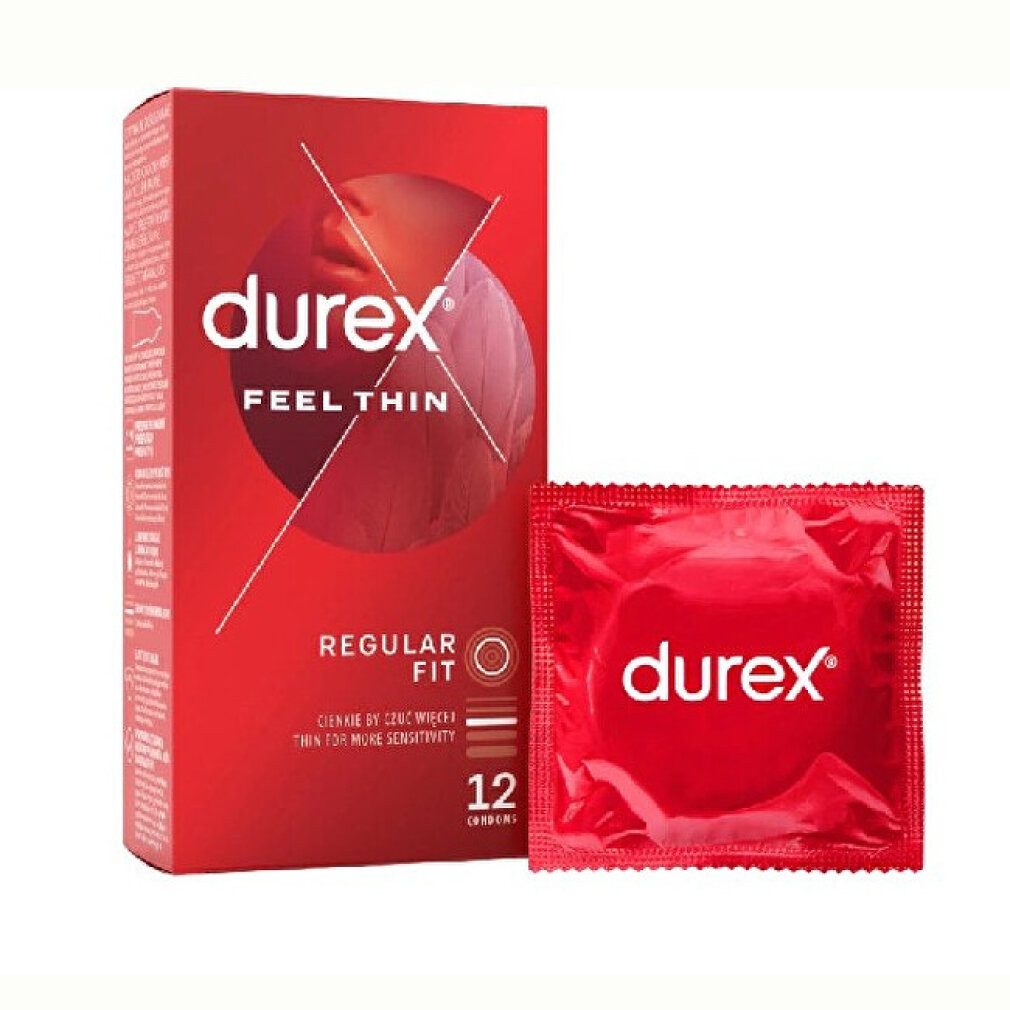 S. T. DUPONT Kondome Durex Feel Thin Classic Latex Kondome 12 Stk.
