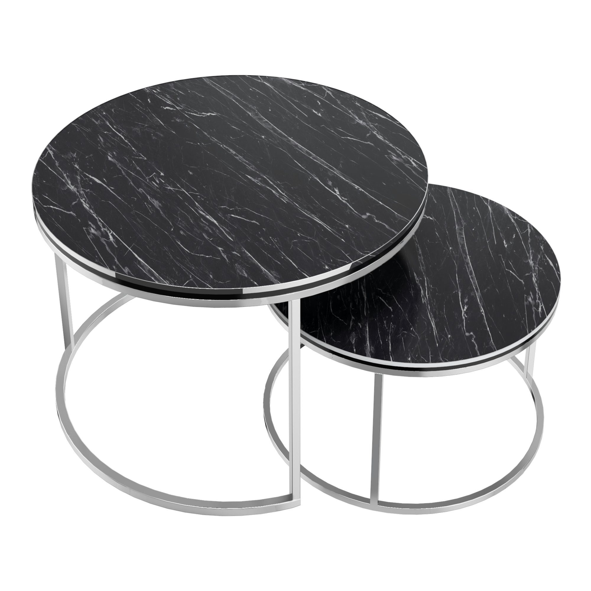 en.casa Couchtisch, »Skagen« Beistelltisch im 2er günstig online kaufen