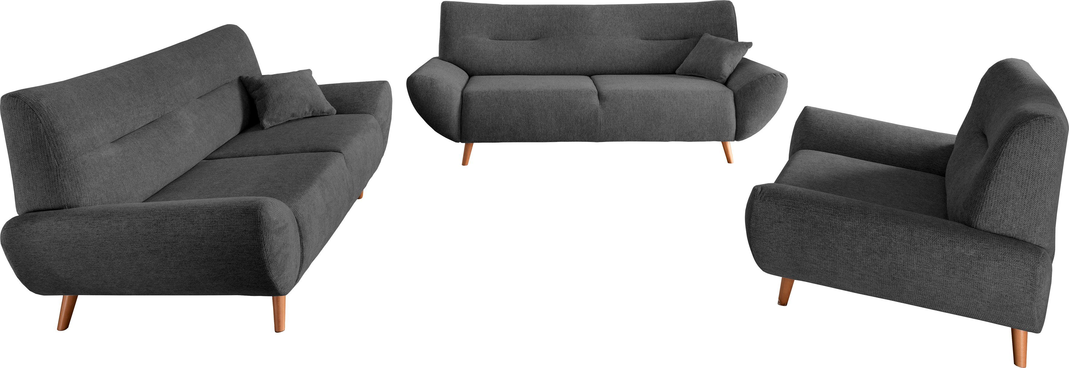 INOSIGN Polstergarnitur Drago elegant und zeitlos, günstig online kaufen