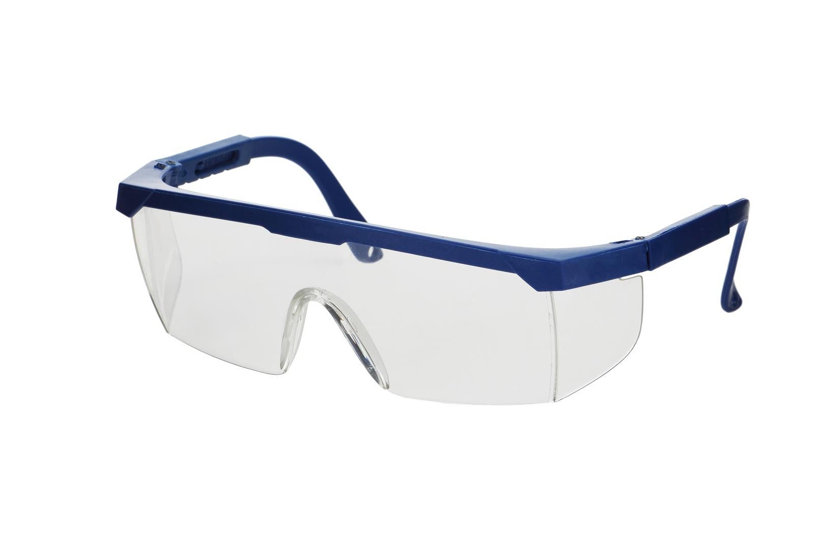 Feldtmann Arbeitsschutzbrille Schutzbrille Tector, (Stück, 1St., Schutzbrille), Schutzbrille Bügelbrille Augenschutz Arbeitsschutzbrille