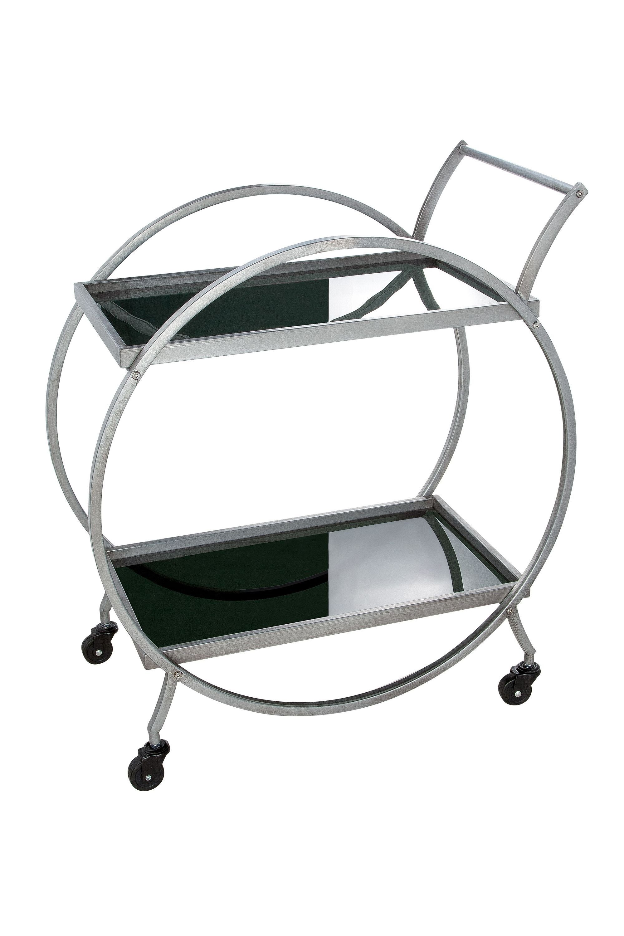 GILDE Servierwagen GILDE Servierwagen Loft - grau - H. 80cm x B. 70cm, (1 Stück)