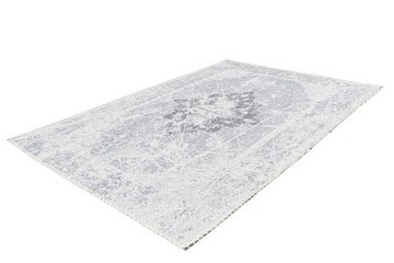 Teppich Kurzflorteppich Holika 100 Grau 80 x 150 cm, Qiyano, rechteckig, Höhe: 5 mm