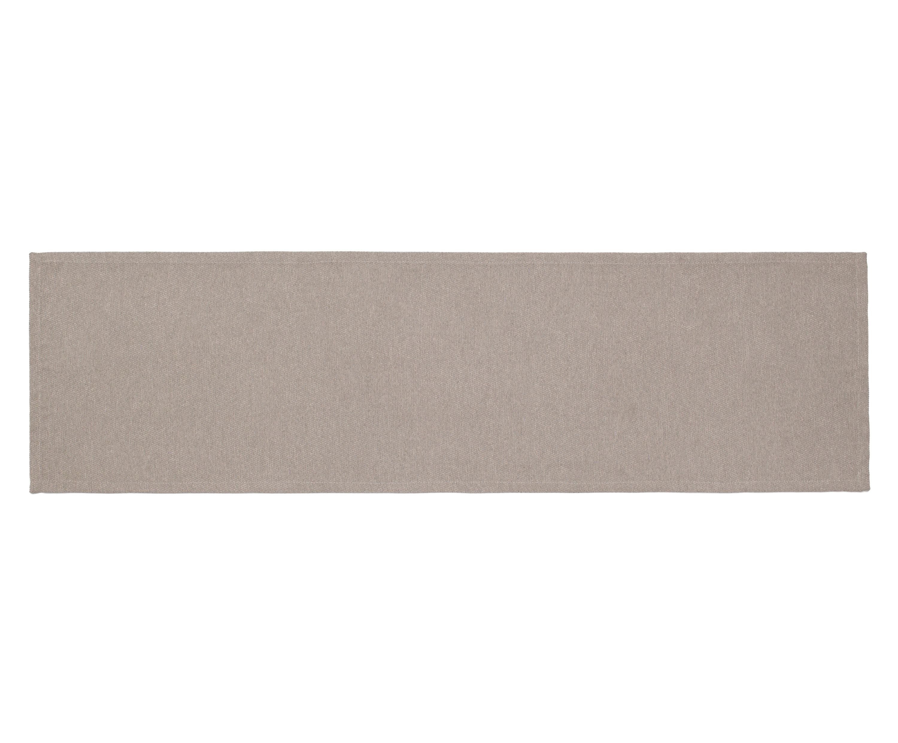 Gözze Tischläufer GÖZZE Tischläufer FABRICIO taupe LB 140x40 cm braun Tischdecke