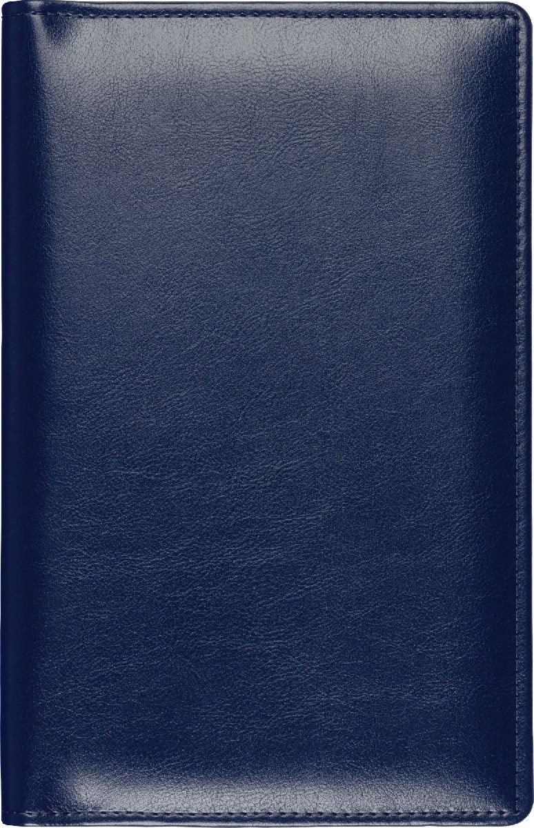 BRUNNEN Visitenkartenhülle Visitenkartenmappe Soft 12,5x20cm blau