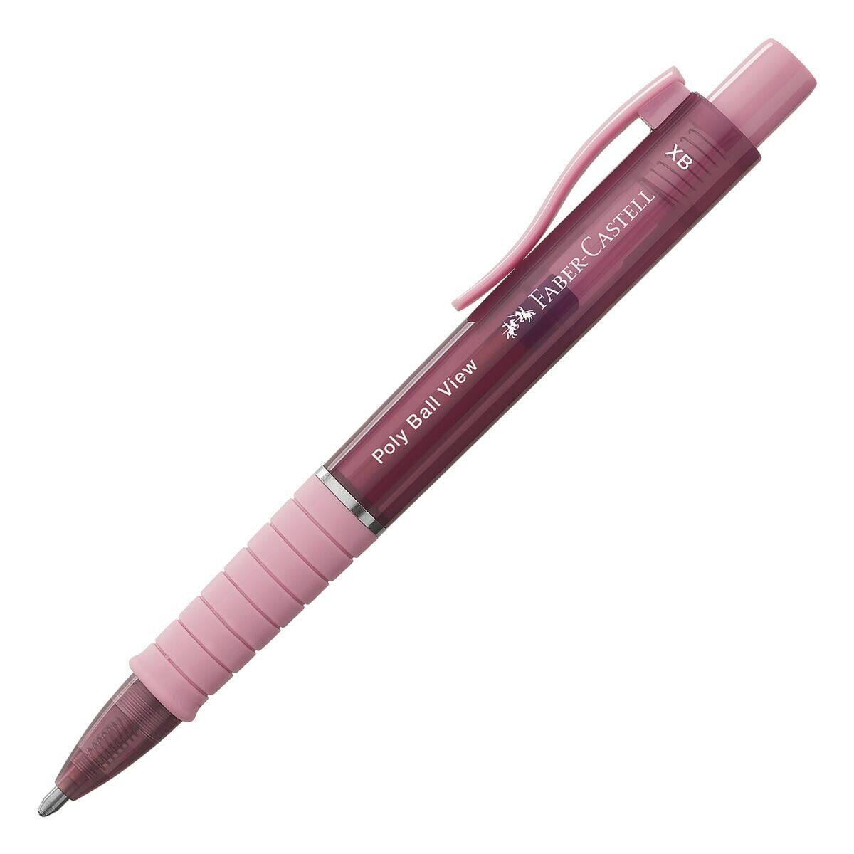 Faber-Castell Kugelschreiber Poly Ball View XB, dokumentenecht
