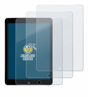 BROTECT flexible Panzerglasfolie für Apple iPad Air 2 2014, Displayschutzglas, 3 Stück, Schutzglas Glasfolie matt entspiegelt Anti-Reflex