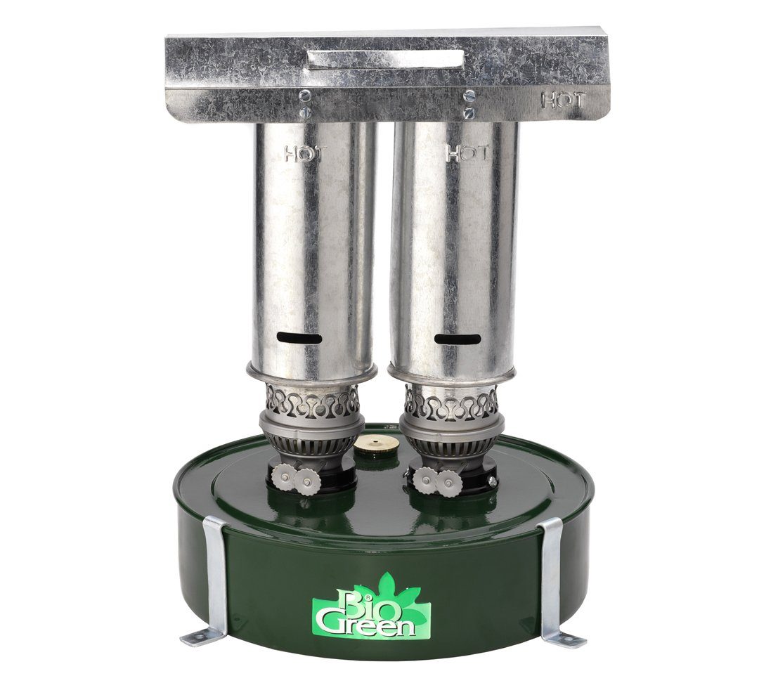 Bio Green Petroleumheizung Gewächshausheizer Warmax Power 5, 600W, Paraffin betrieben, für Gewächshäuser bis 5m²