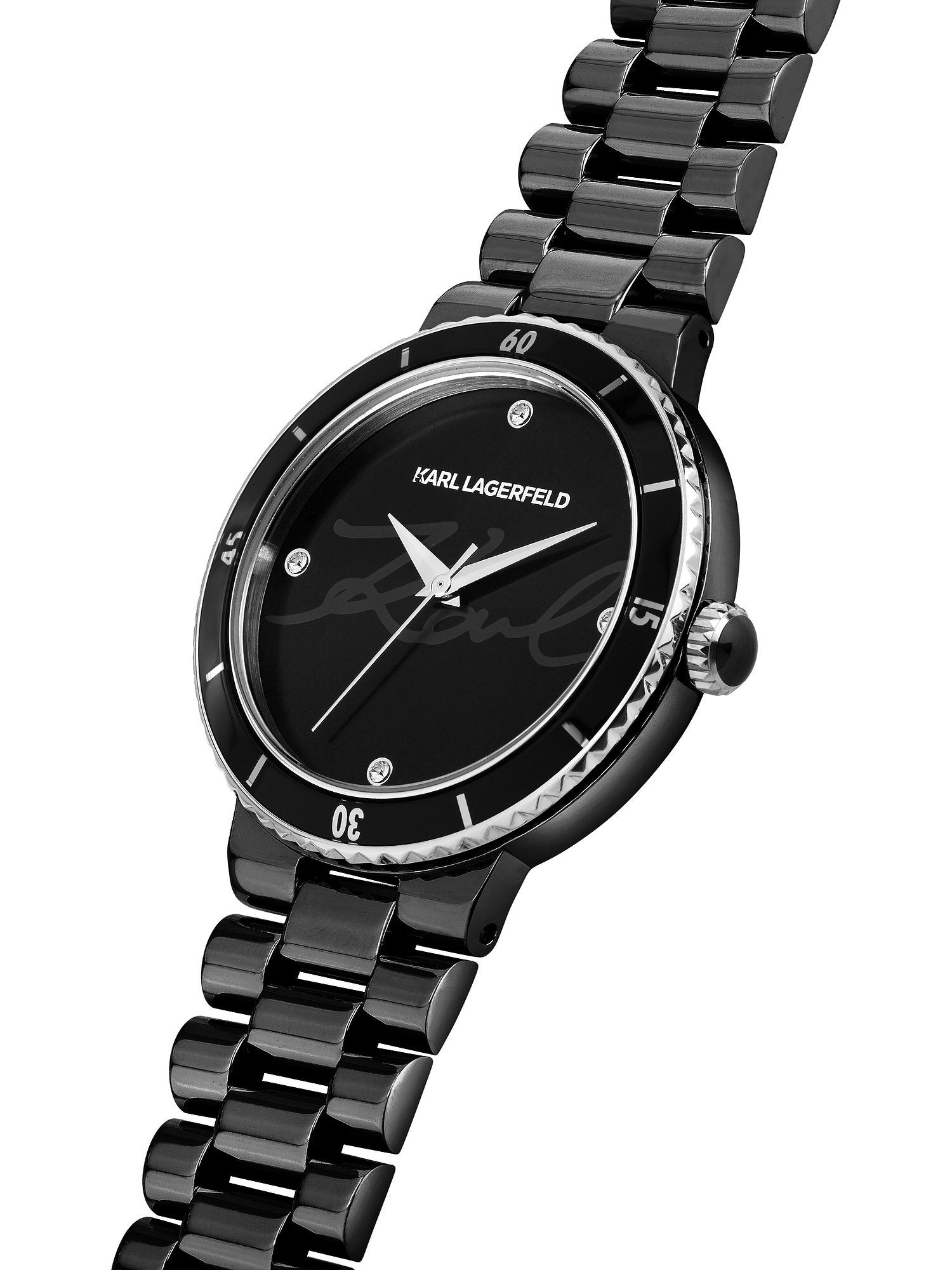 KARL LAGERFELD Quarzuhr Karl Lagerfeld Damen-Uhren Analog Quarz, Klassikuhr