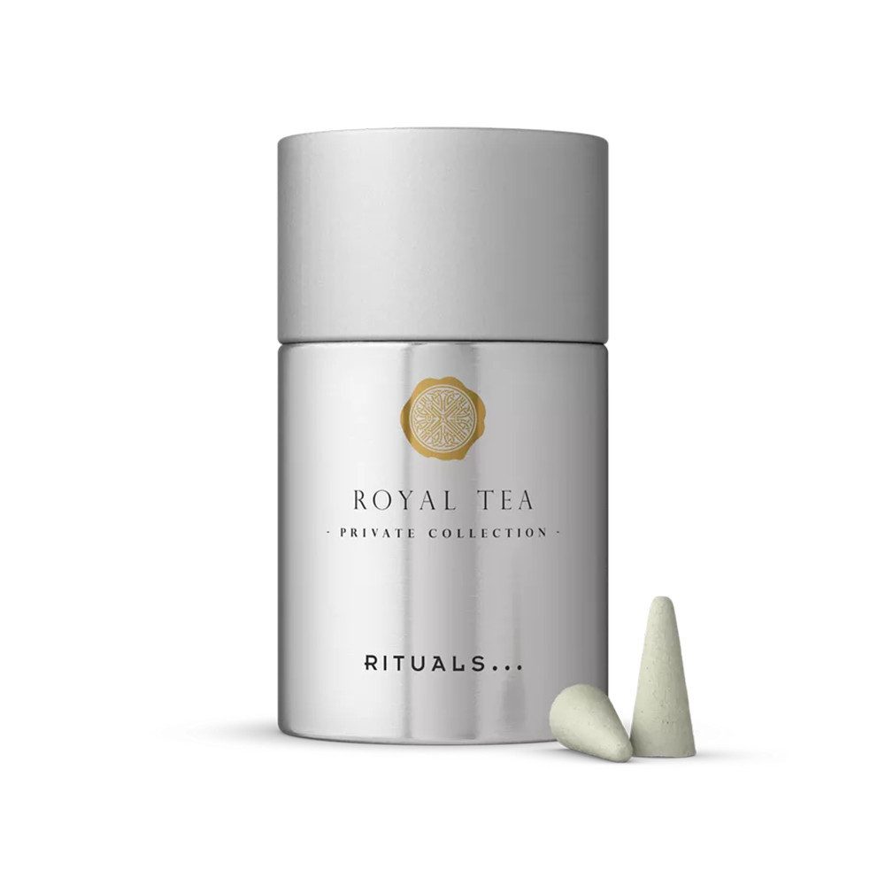 Rituals Räucherkegel Rituals Private Collection Royal Tea Incense Cones (Beruhigender Duft mit grünem Tee und Holzessenzen, 1-St)