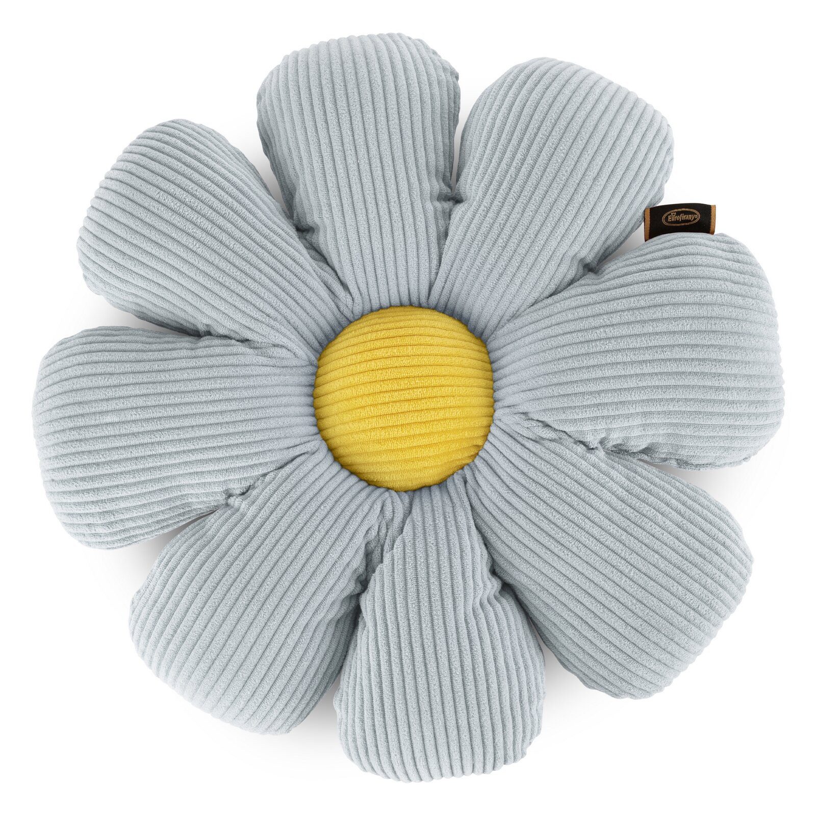 Eurofirany Dekokissen Flower Blumenkissen Kinderzimmer Rosa Blau Beige Kiss günstig online kaufen