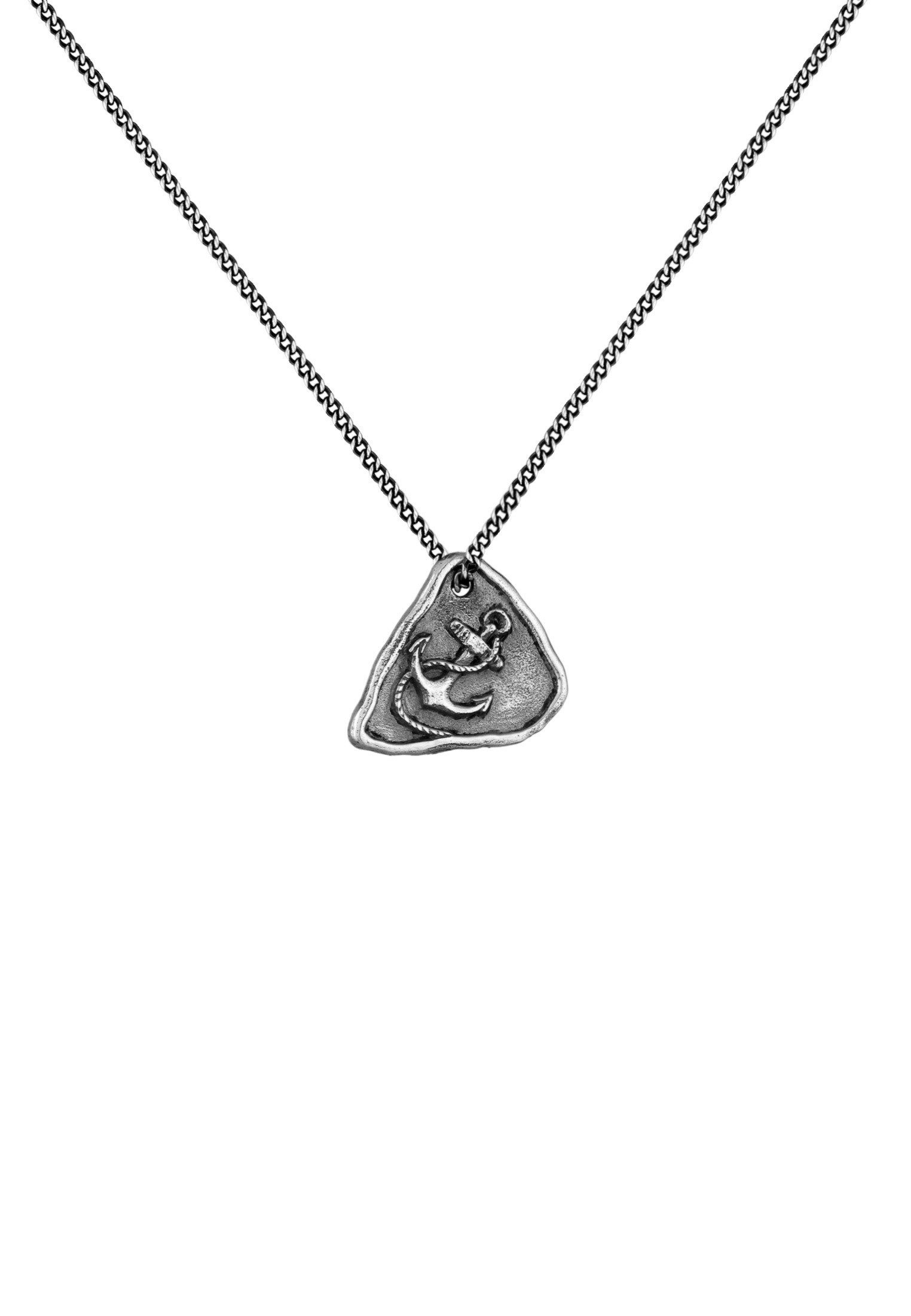 HAZE & GLORY Silberkette Anker Coin günstig online kaufen