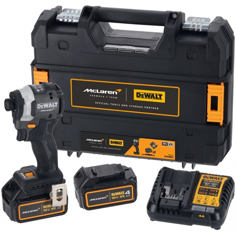 DeWalt Akku-Schlagbohrschrauber DCF85MM2T McLaren Design - Akku-Schlagschrauber - grau/schwarz