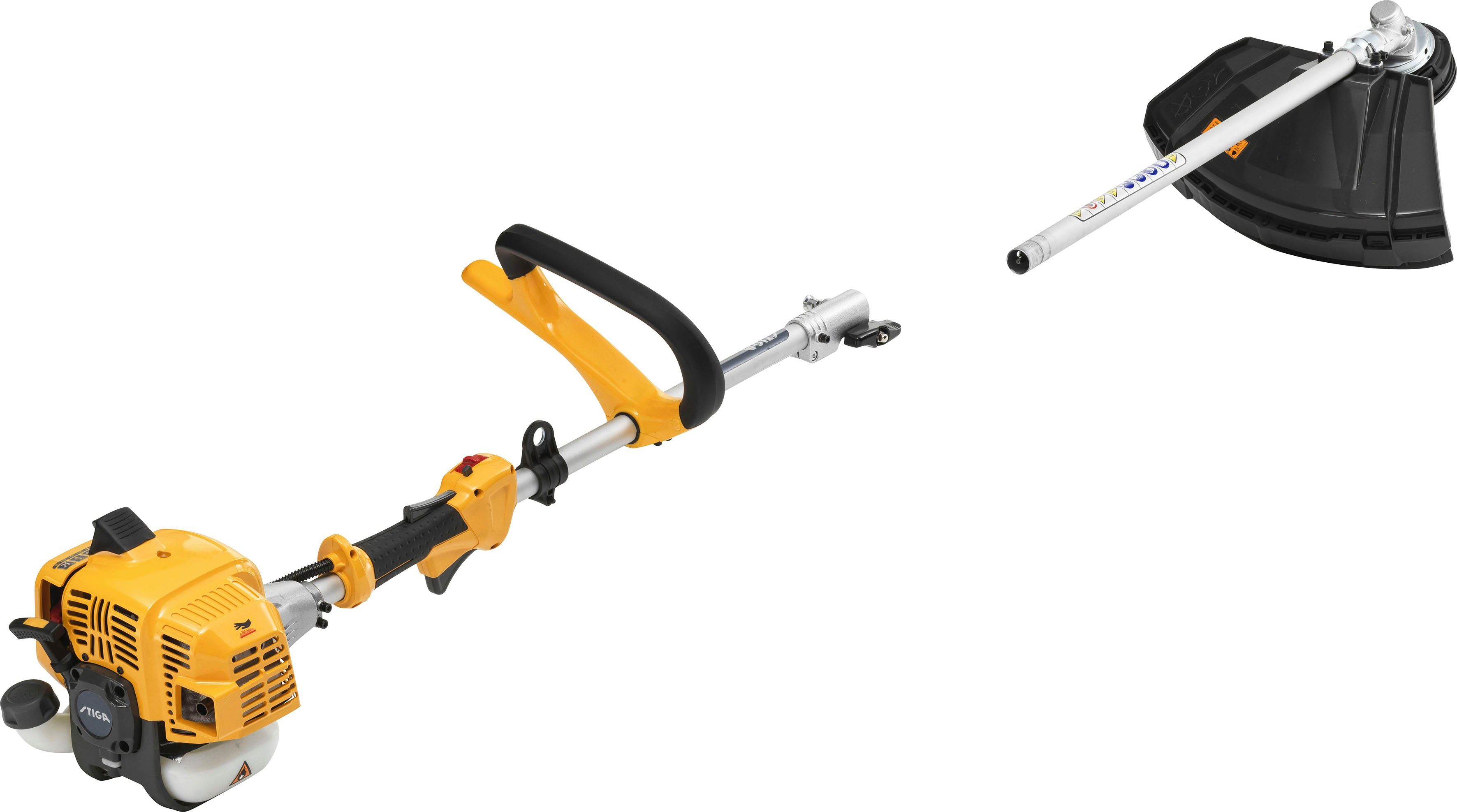 STIGA GARDEN Garten-Multifunktionsgerät MT 330, 4-in-1, 4-in-1, Heckenschere 40 cm Schnittlänge, mit Verlängerung