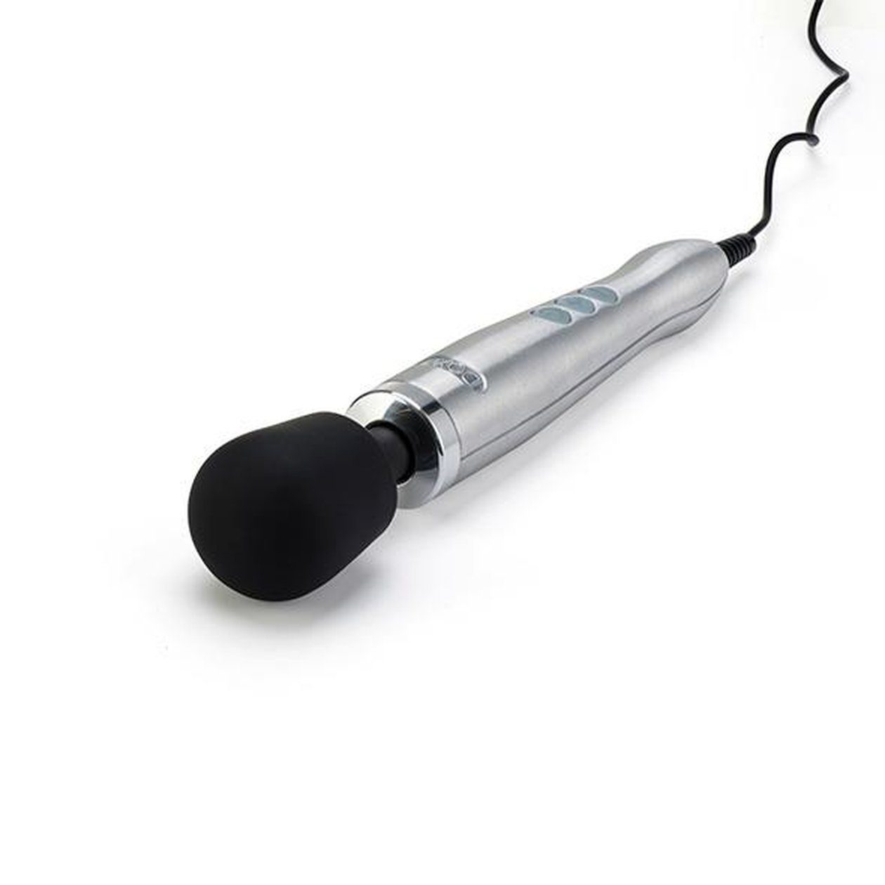 Stabvibrator Die Wand Massager Doxy Massager - Cast silver Wand