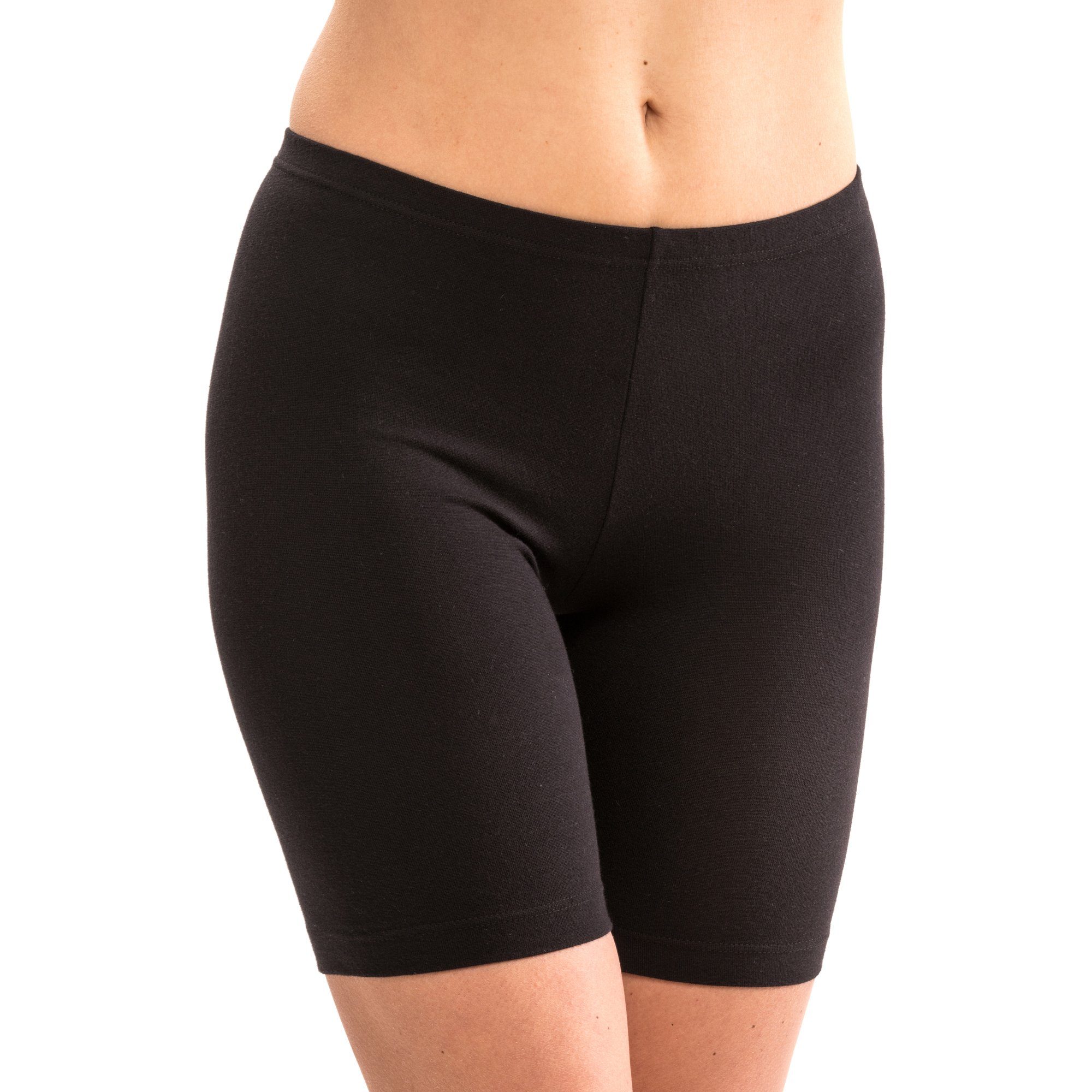 HERMKO Schlüpfer 5780 Bio-Baumwolle/Elastan Knielanger Longpant, Schlüpfer