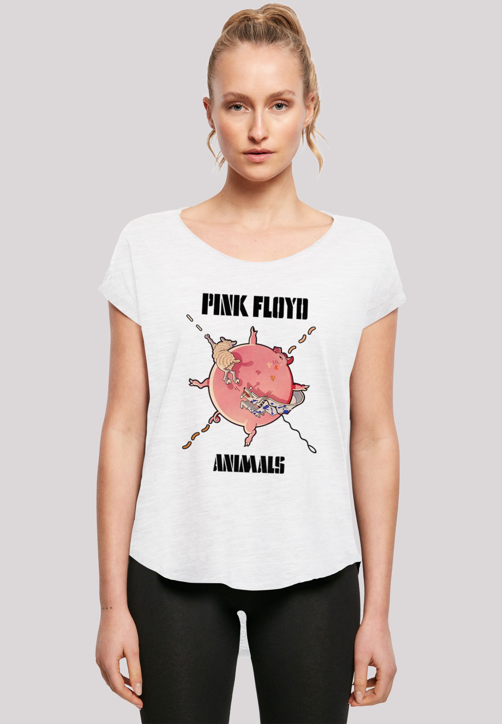 T-Shirt Pink Floyd Fat Pig Ladies Long T-Shirt