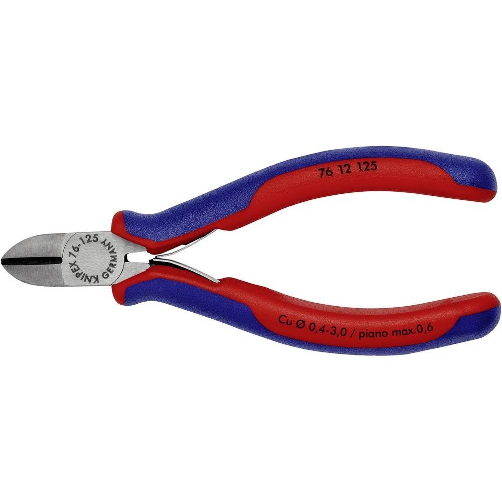 Knipex Seitenschneider Seitenschneider für Elektromechaniker 76 12 125, mit Facette