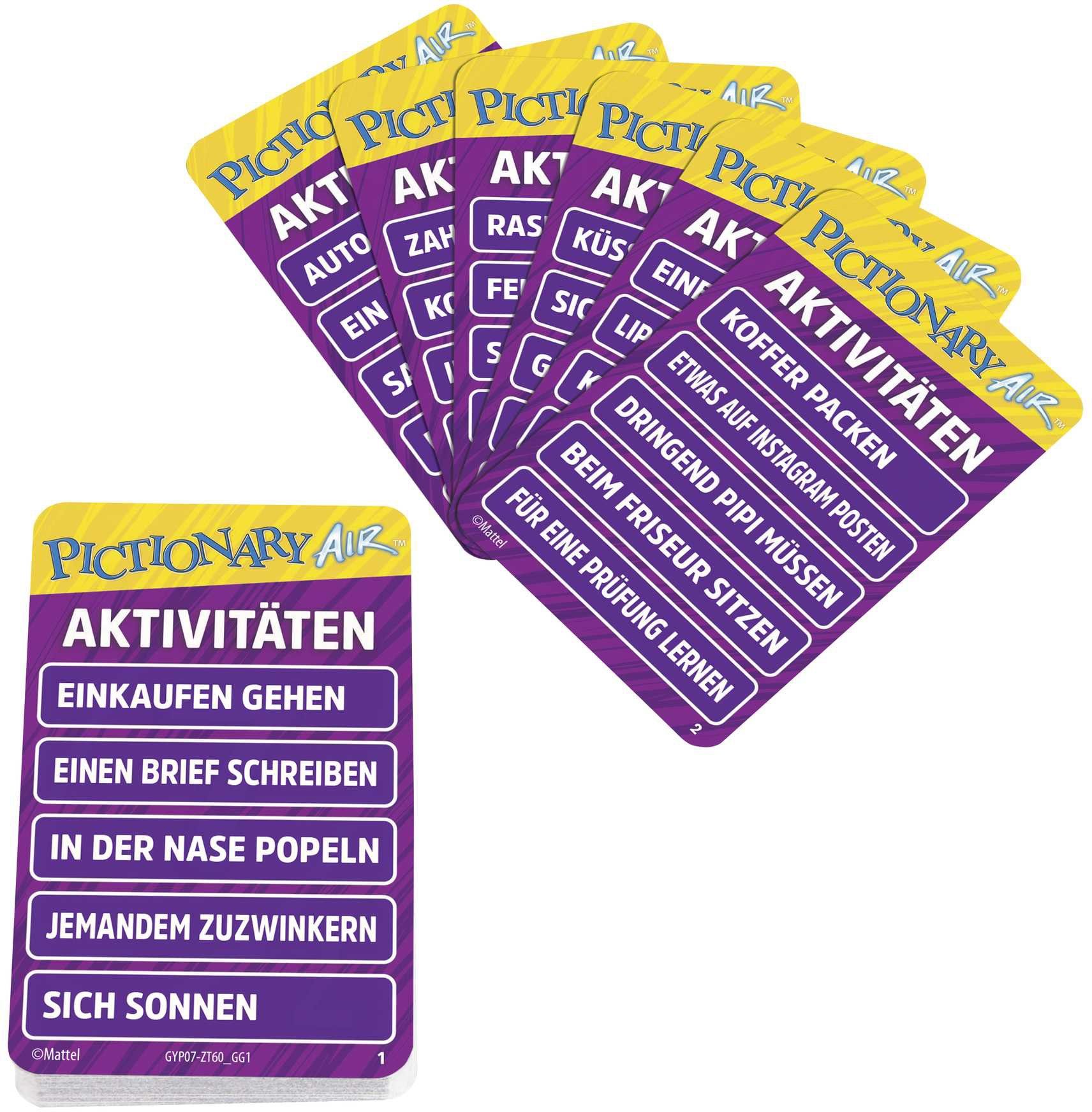 Image of Mattel games Spiel, »Pictionary Air Extension Pack Activities«, Erweiterungspaket