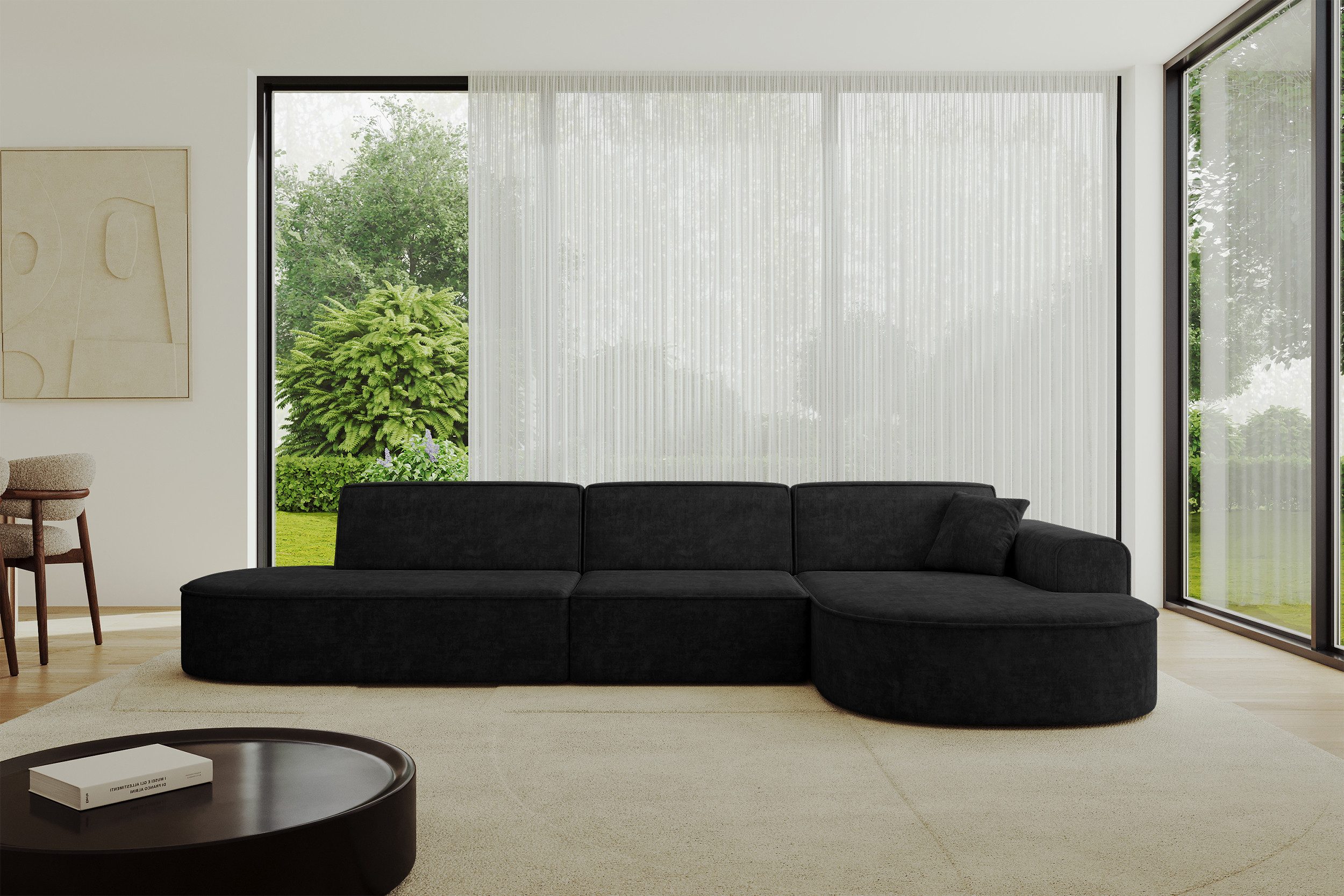 ALTDECOR MARI-L2, Sofa Praktische Bequeme Funktionsecke Couch L-Form Eckcouch, Corner Sofa L-Form Vielseitige Sofa Wohnlandschaft Wohnzimmer