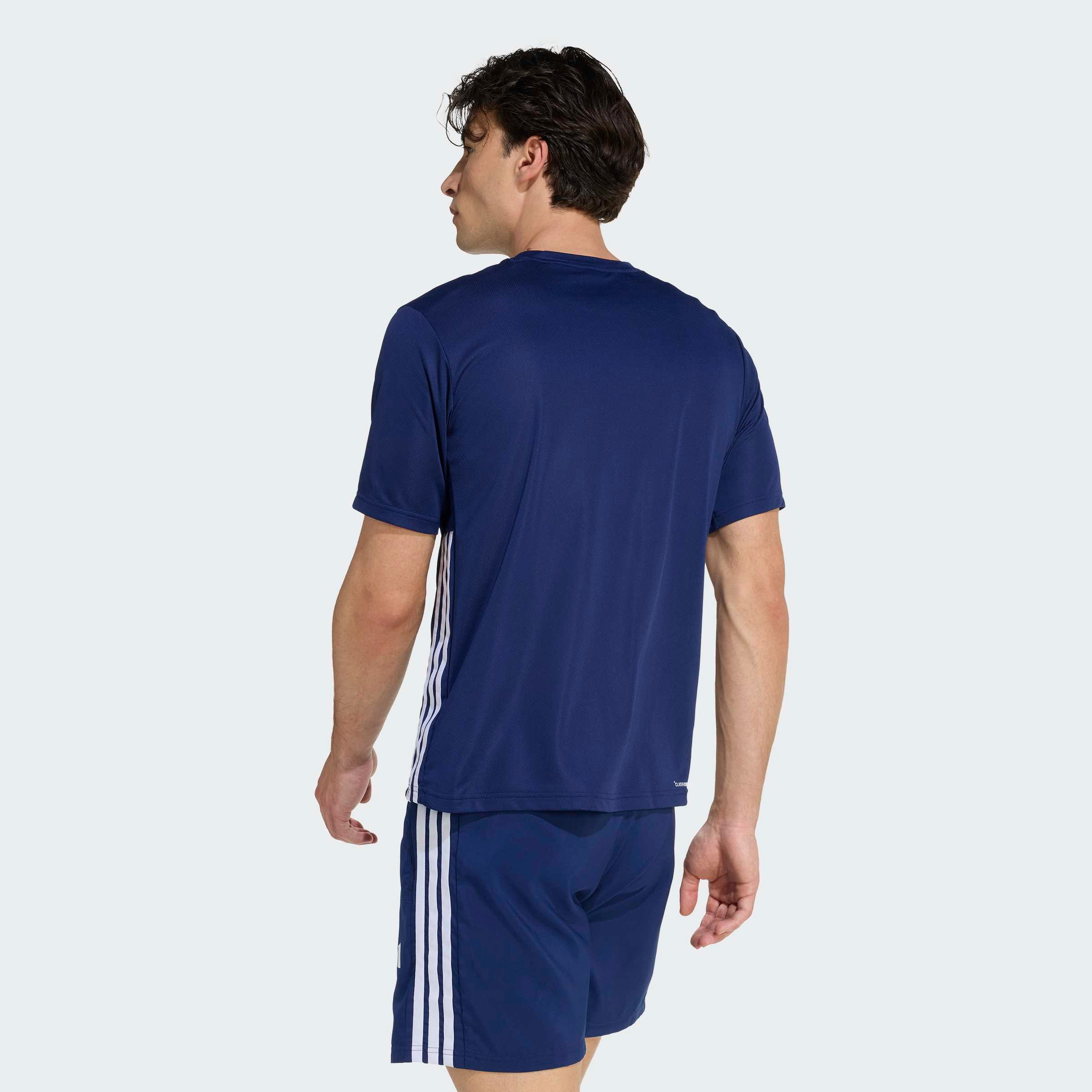 adidas Performance T-Shirt WORKOUT ESSENTIALS BASE 3-STREIFEN