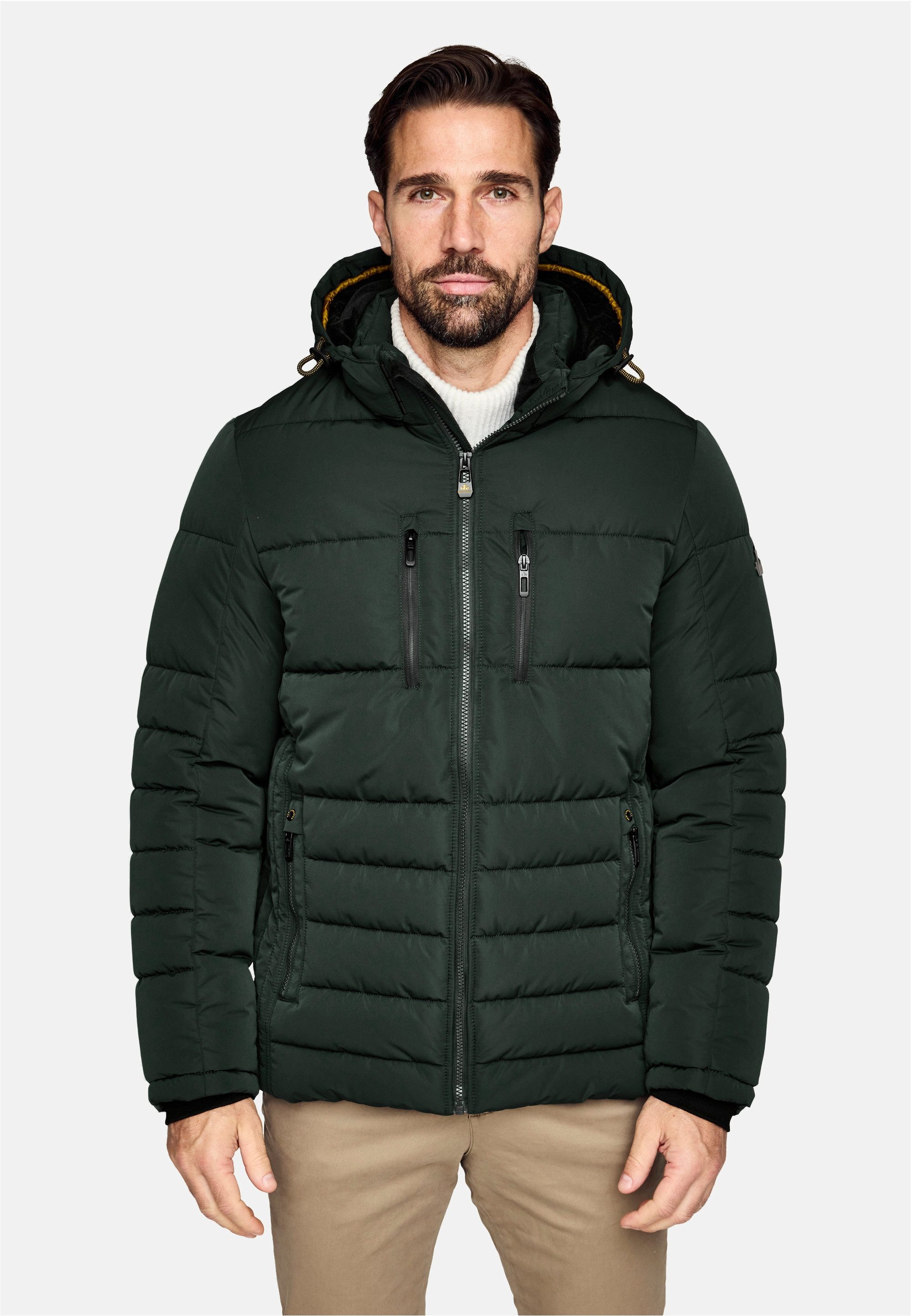 New Canadian Outdoorjacke dry iQ mit Fleece-Einsatz am Innenkragen günstig online kaufen