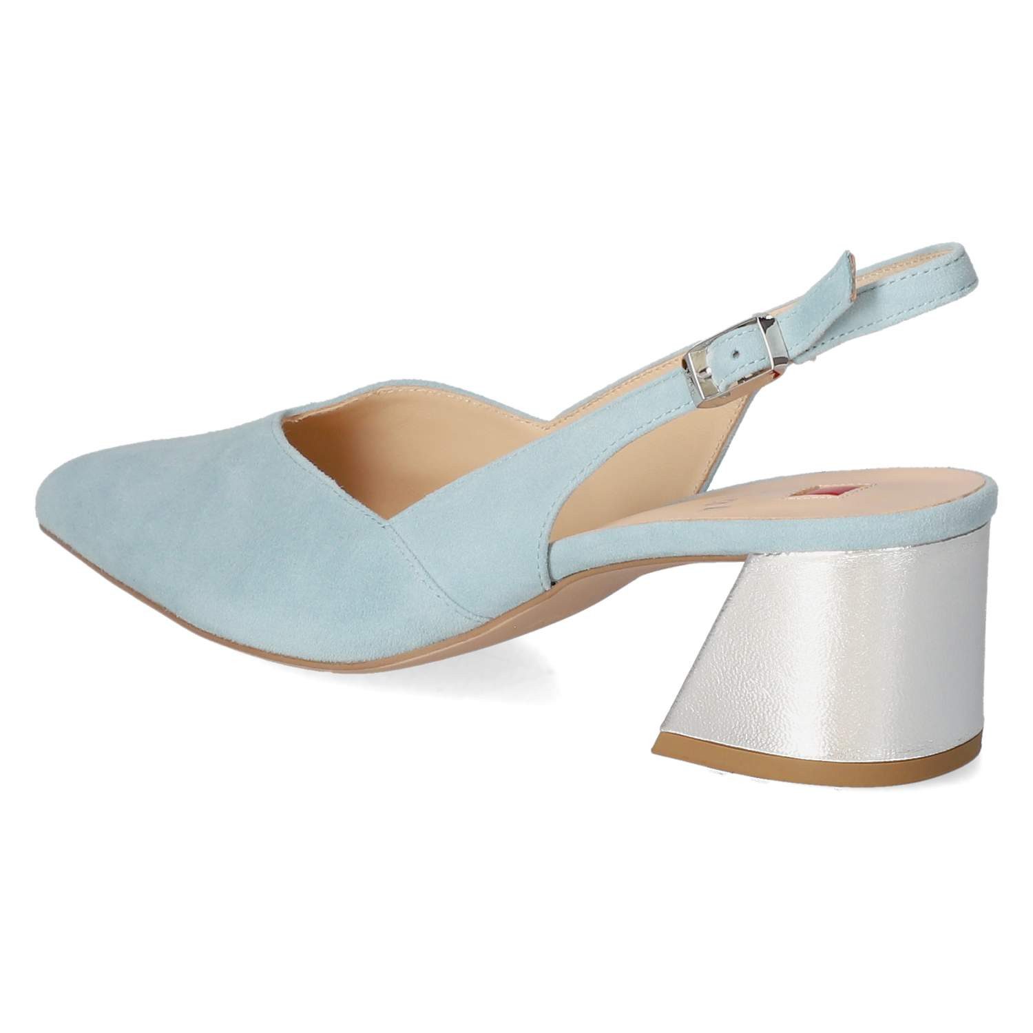 Högl Högl 11046183300 Damen Rauleder blue Slingpumps