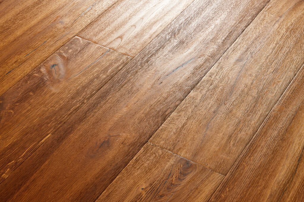 DielenDealer Parkett Fertigparkett Eiche Budapest - 3-Schicht geräuchert, geölt, mit Klicksystem, 3,432qm pro Paket