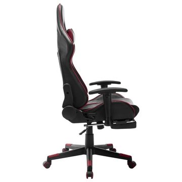 möbelando Gaming-Stuhl 3006523 (LxBxH: 61x67x133 cm), in Schwarz und Weinrot